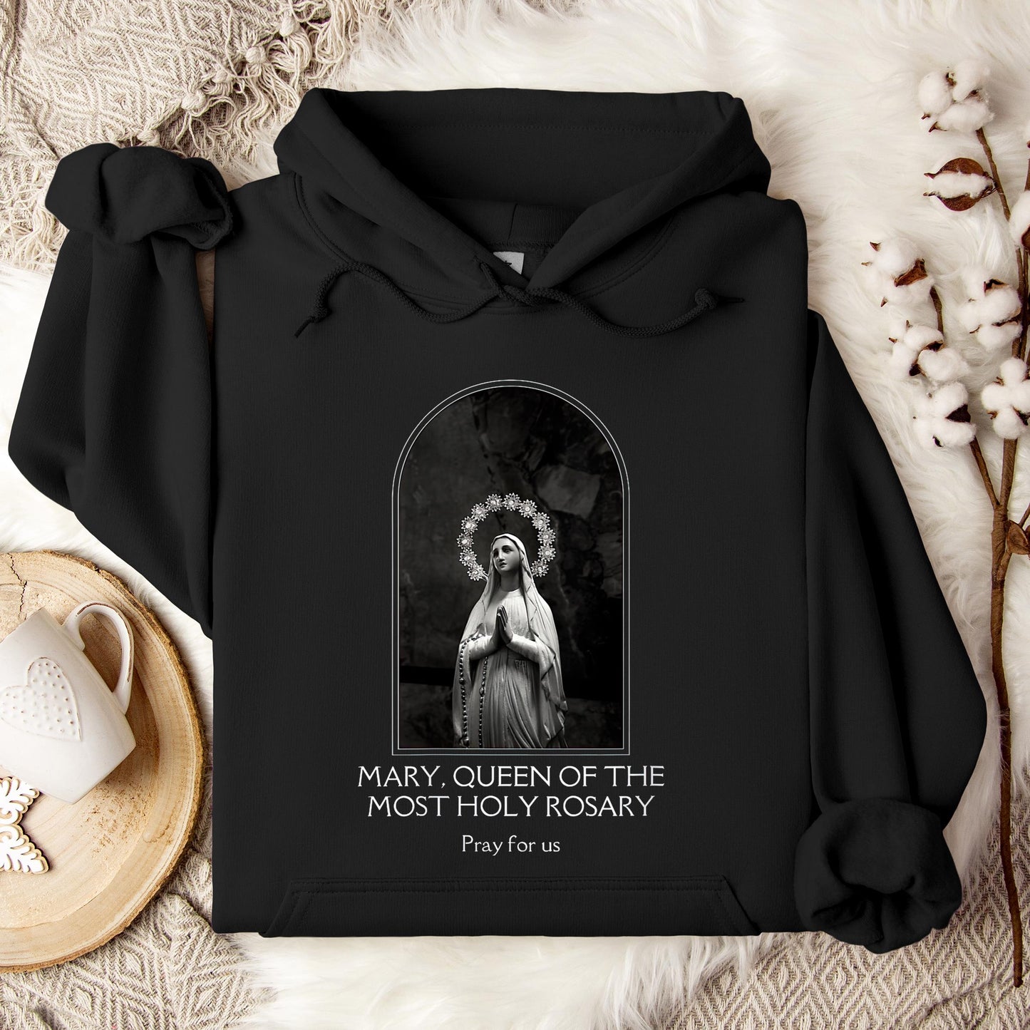 The Holy Virgin Mary 76 Hoodie