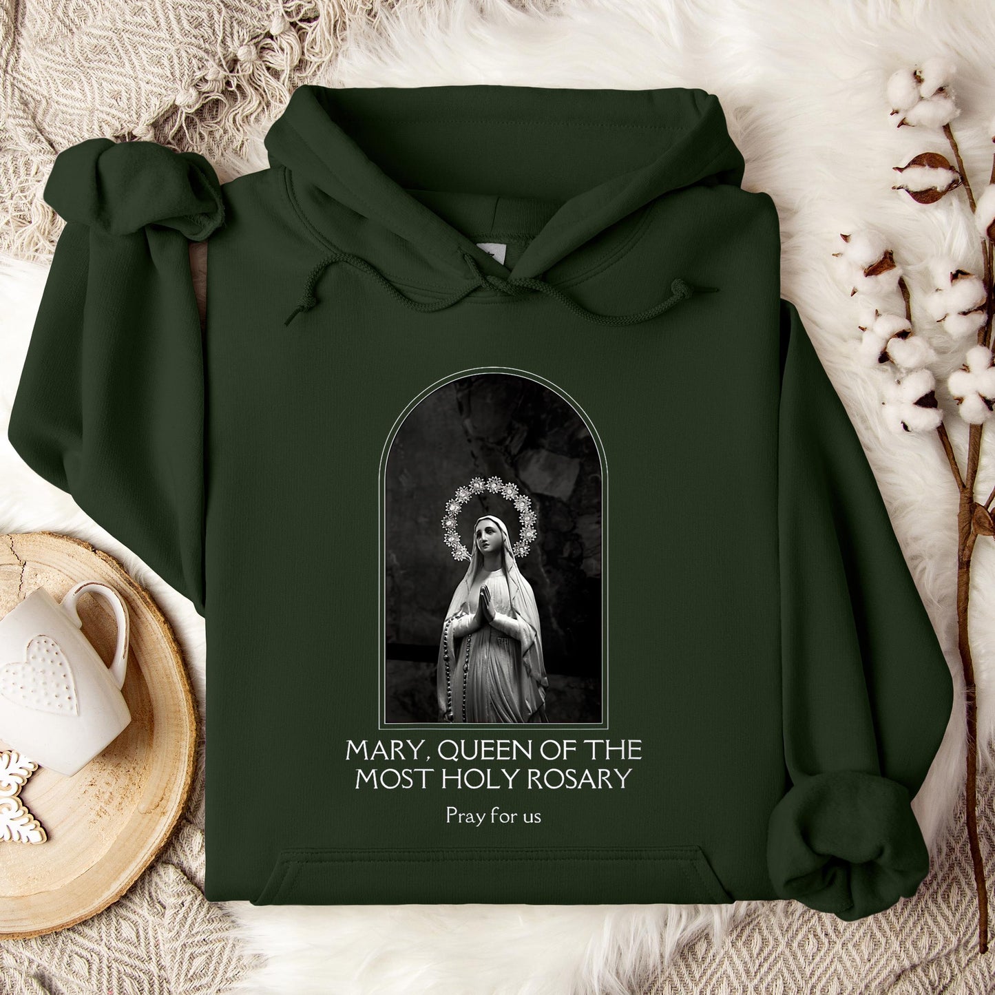The Holy Virgin Mary 76 Hoodie