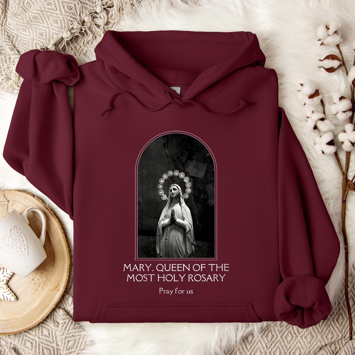 The Holy Virgin Mary 76 Hoodie