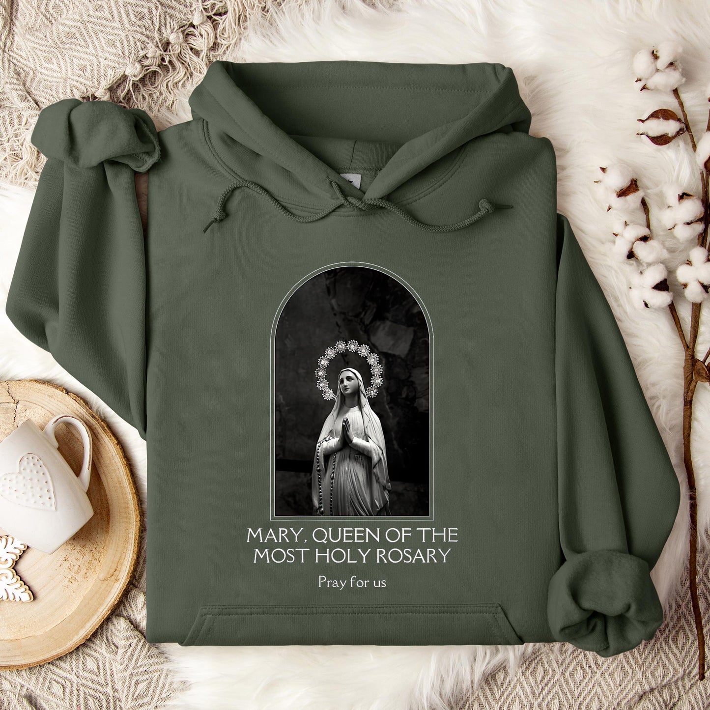 The Holy Virgin Mary 76 Hoodie