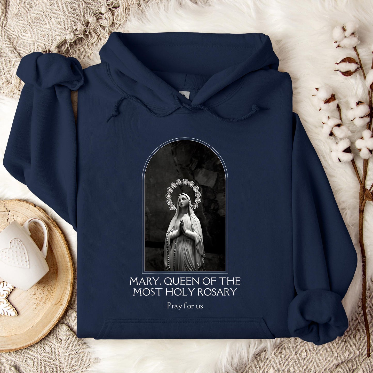 The Holy Virgin Mary 76 Hoodie