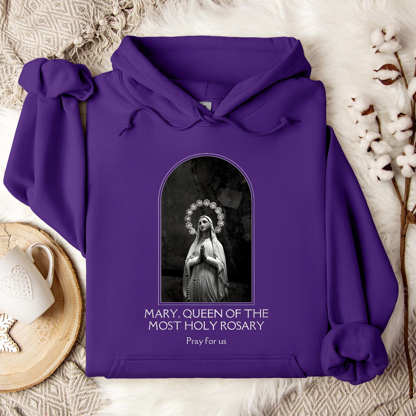 The Holy Virgin Mary 76 Hoodie