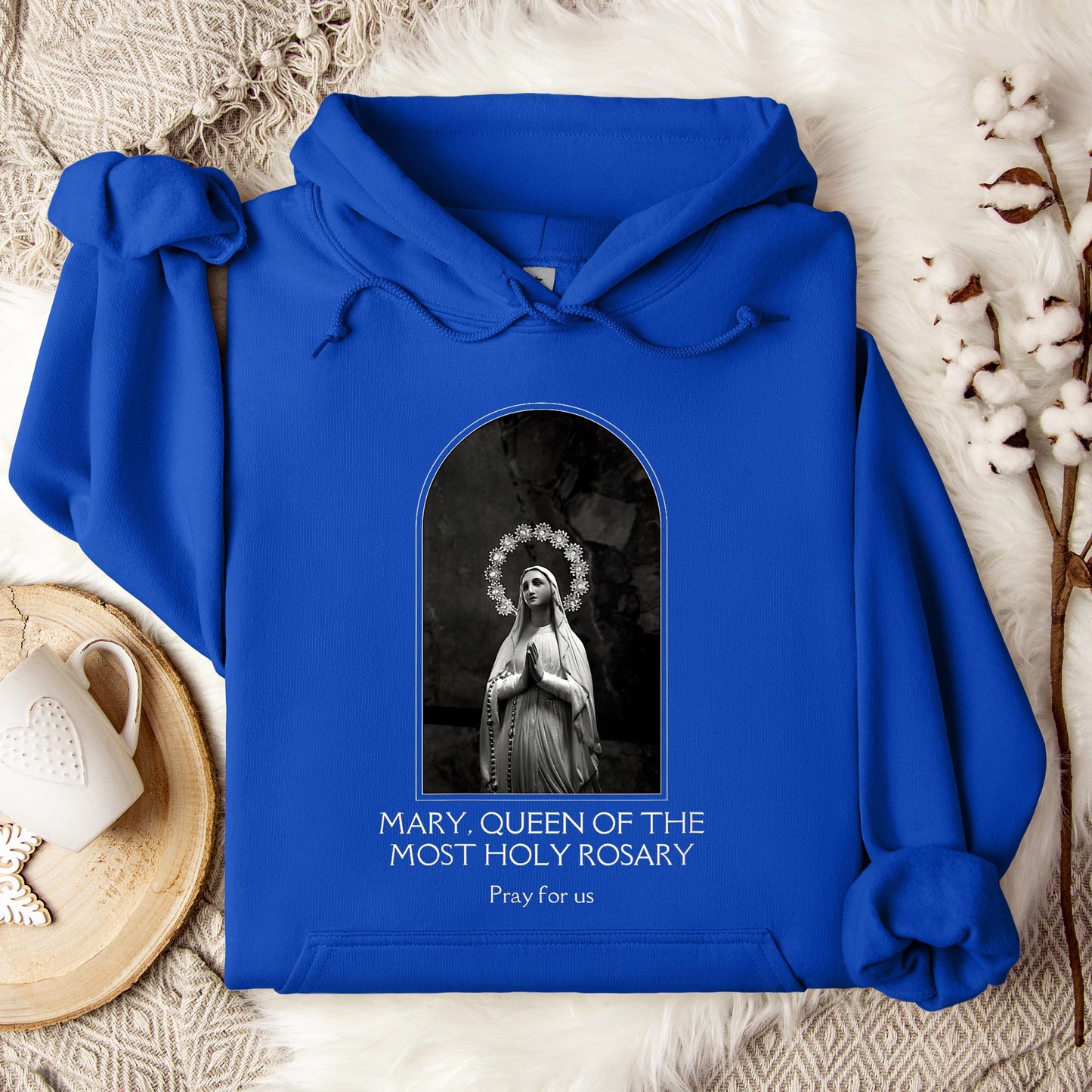The Holy Virgin Mary 76 Hoodie