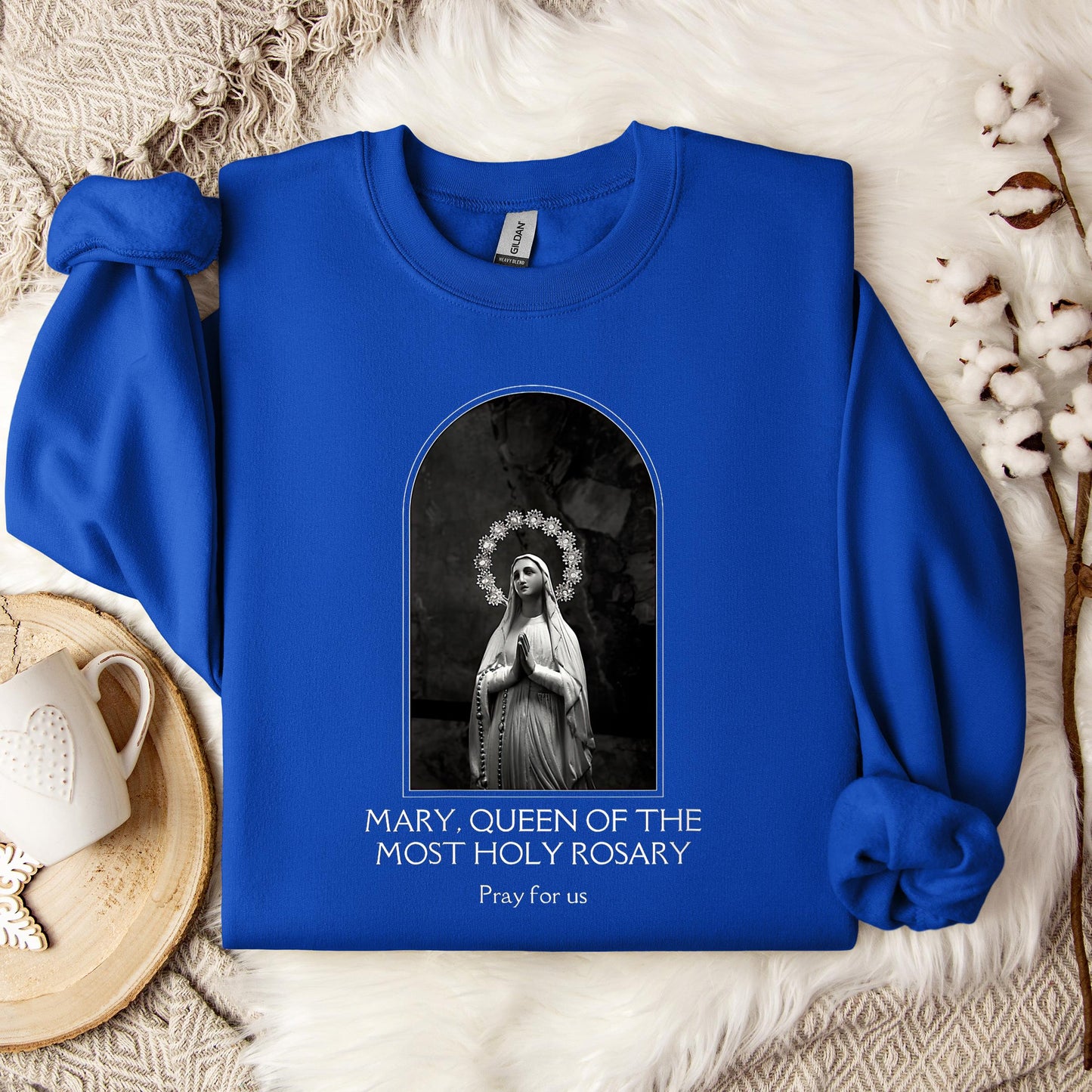 The Holy Virgin Mary 76 Sweatshirt
