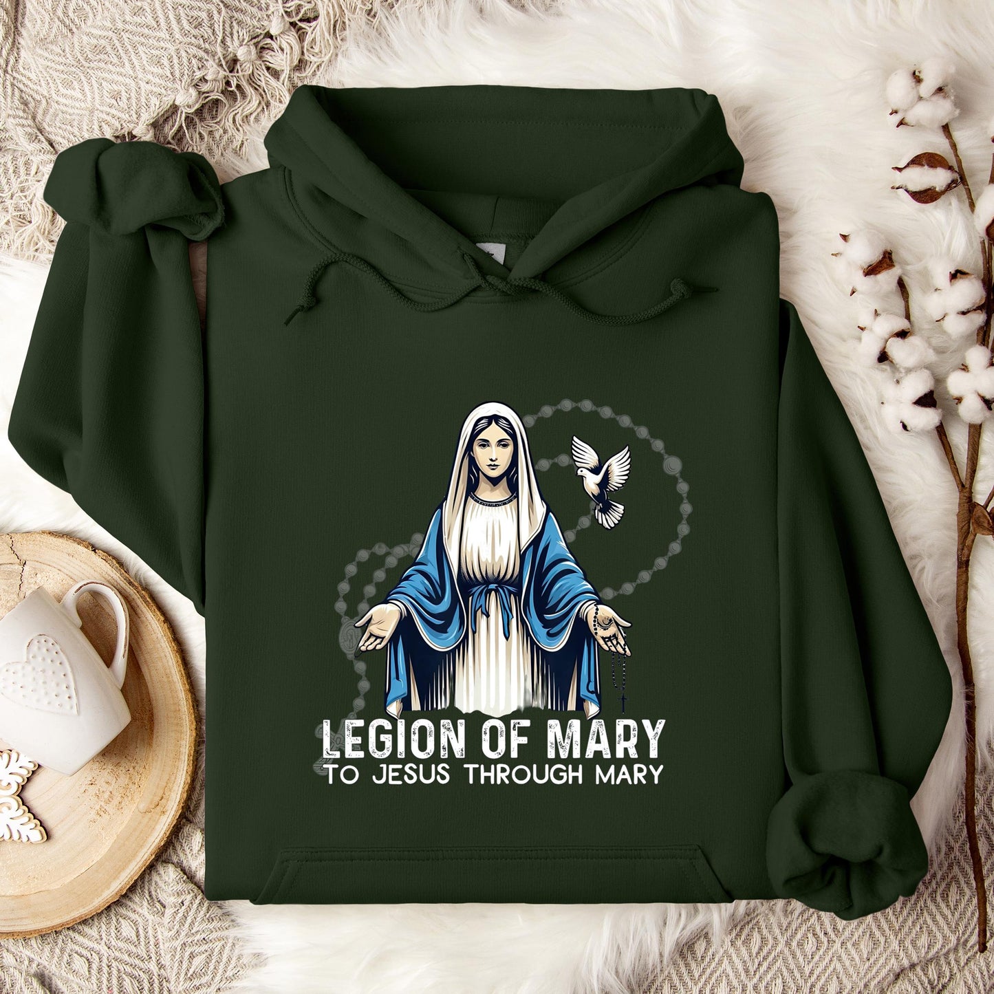 The Holy Virgin Mary 77 Hoodie