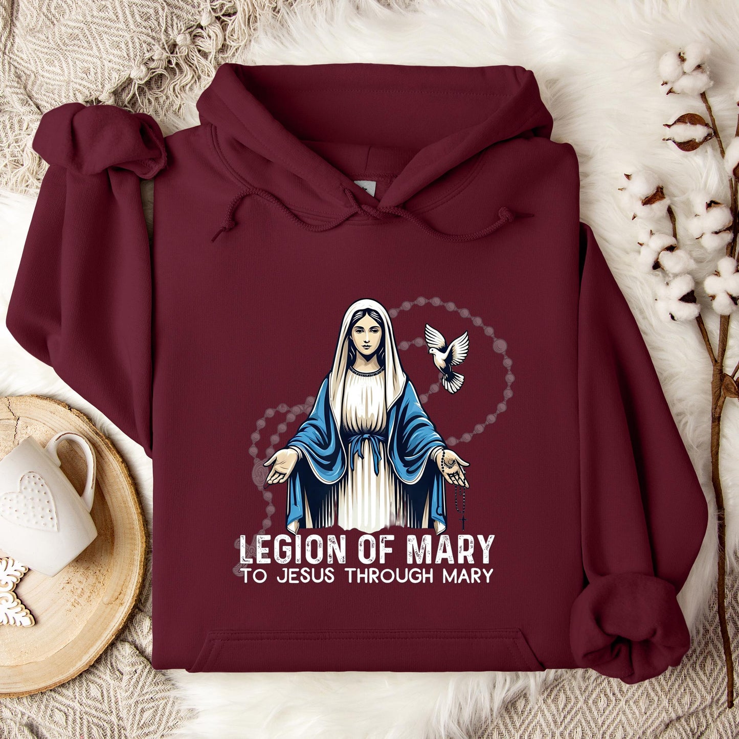 The Holy Virgin Mary 77 Hoodie