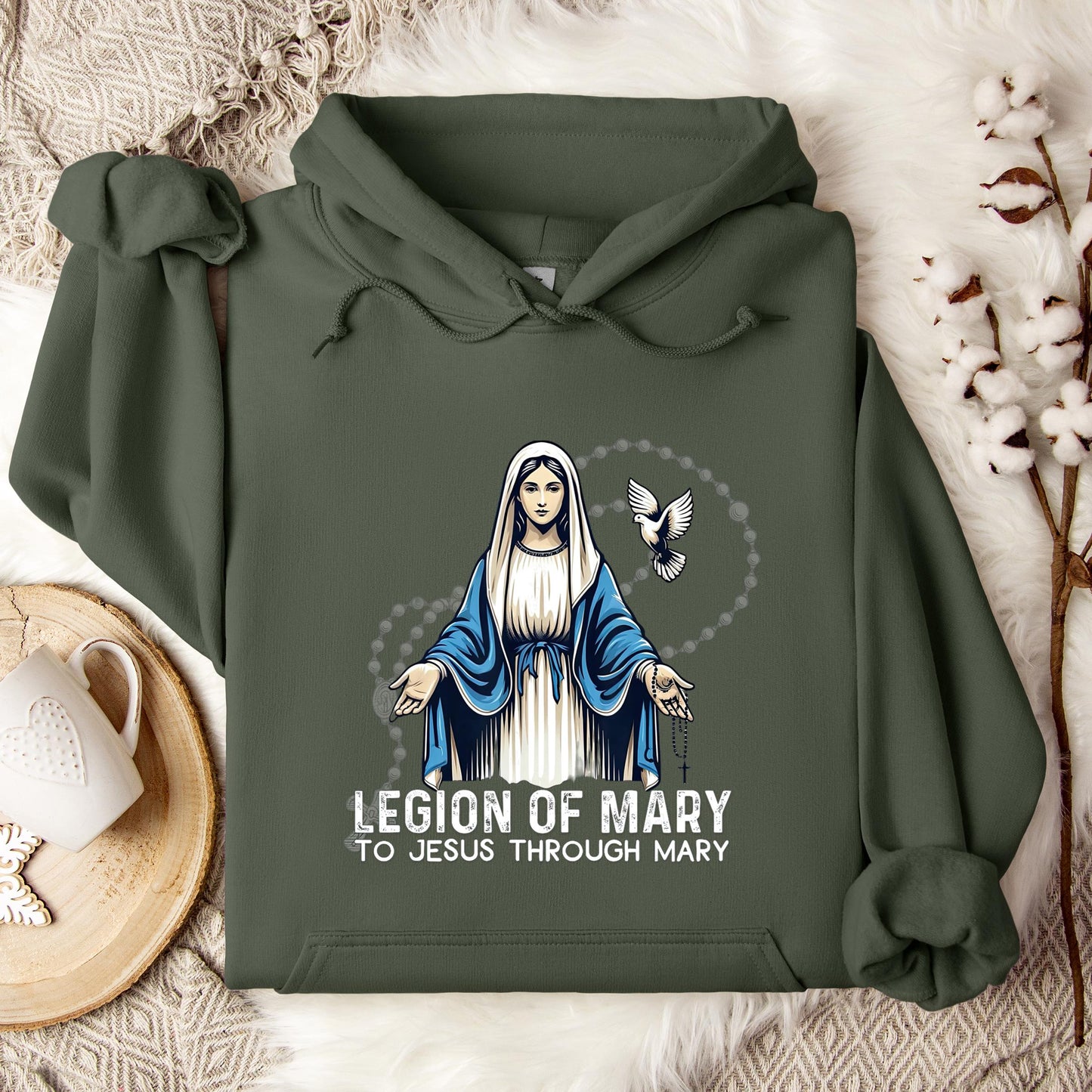 The Holy Virgin Mary 77 Hoodie