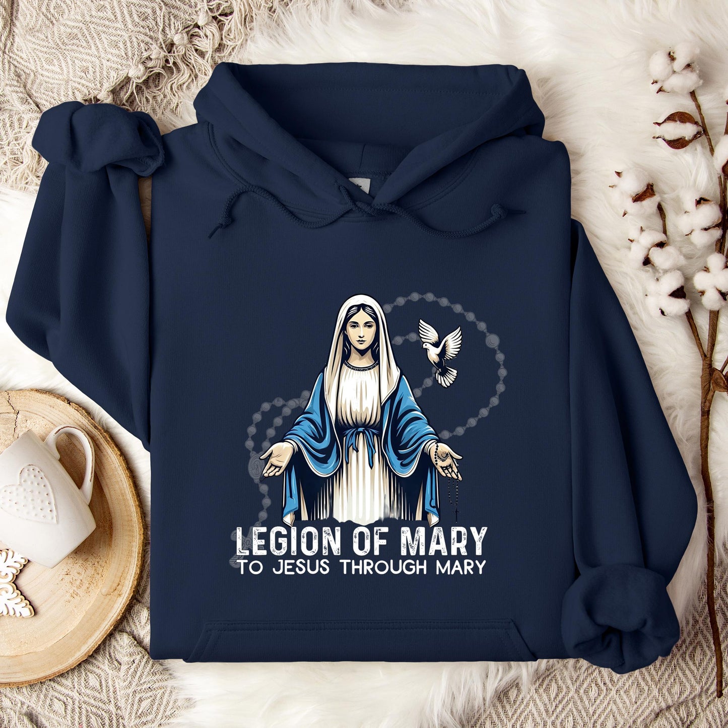 The Holy Virgin Mary 77 Hoodie