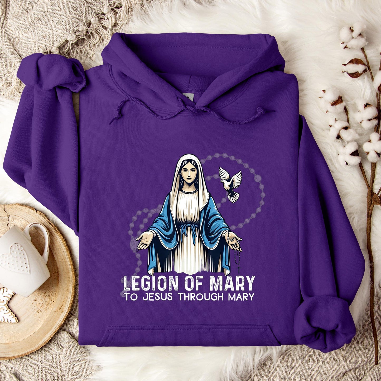 The Holy Virgin Mary 77 Hoodie