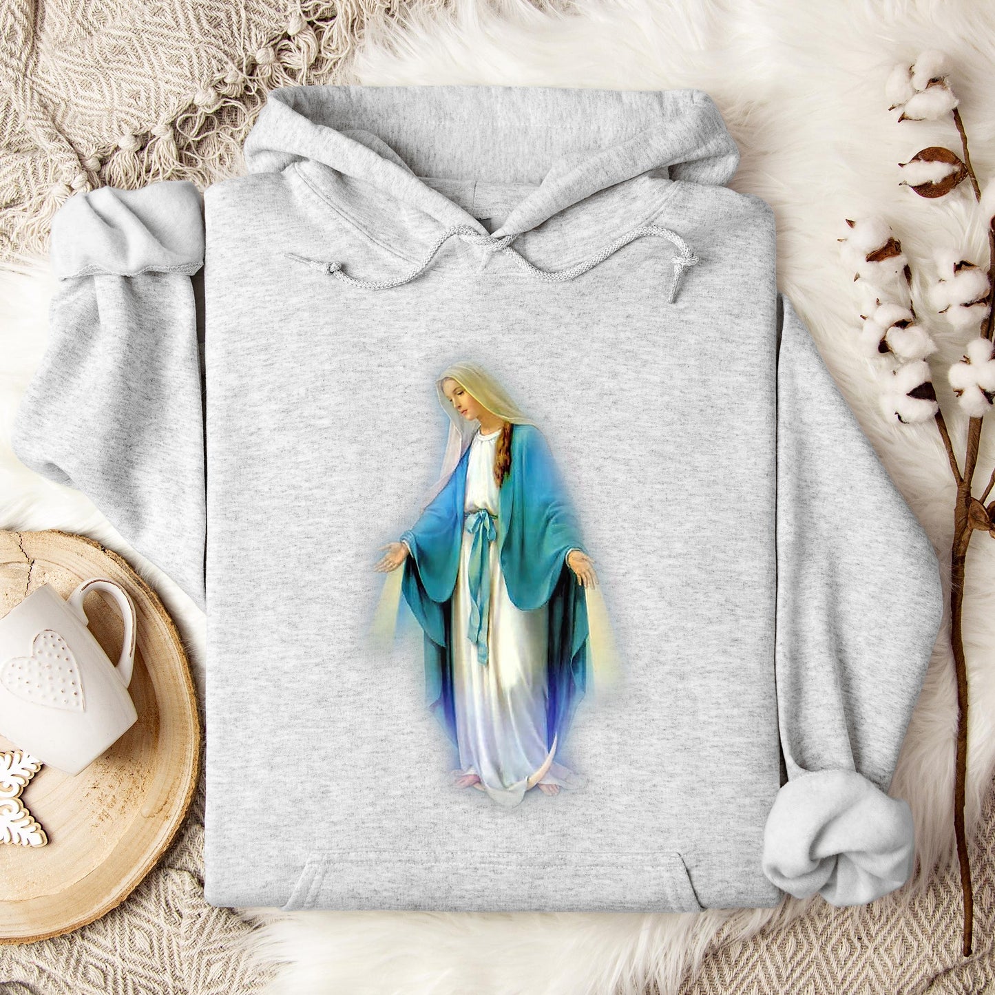 The Holy Virgin Mary 78 Hoodie