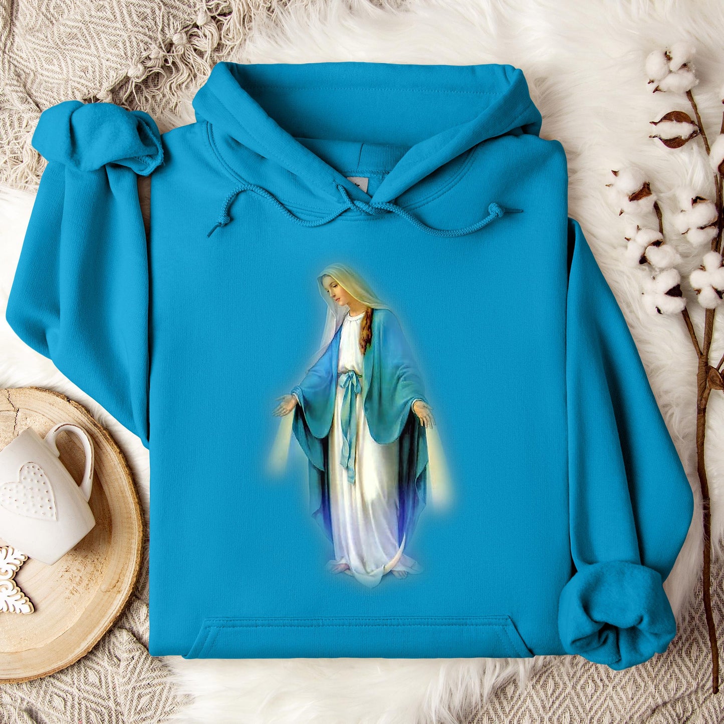 The Holy Virgin Mary 78 Hoodie