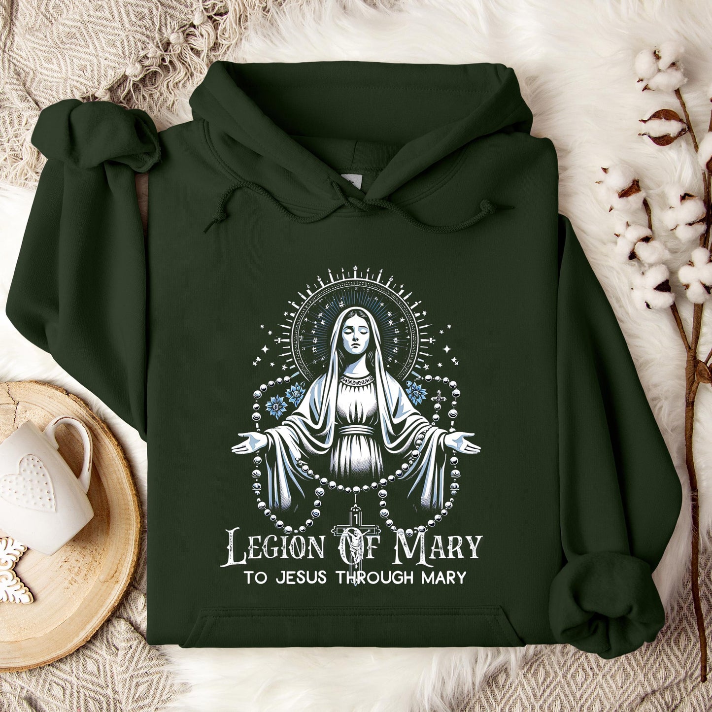 The Holy Virgin Mary 79 Hoodie