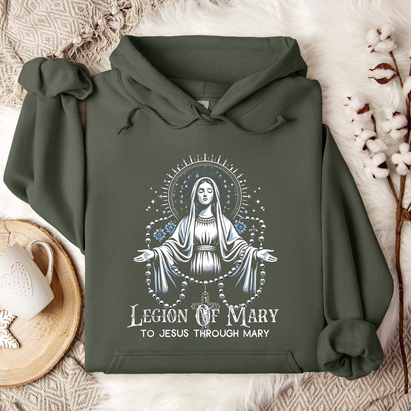 The Holy Virgin Mary 79 Hoodie