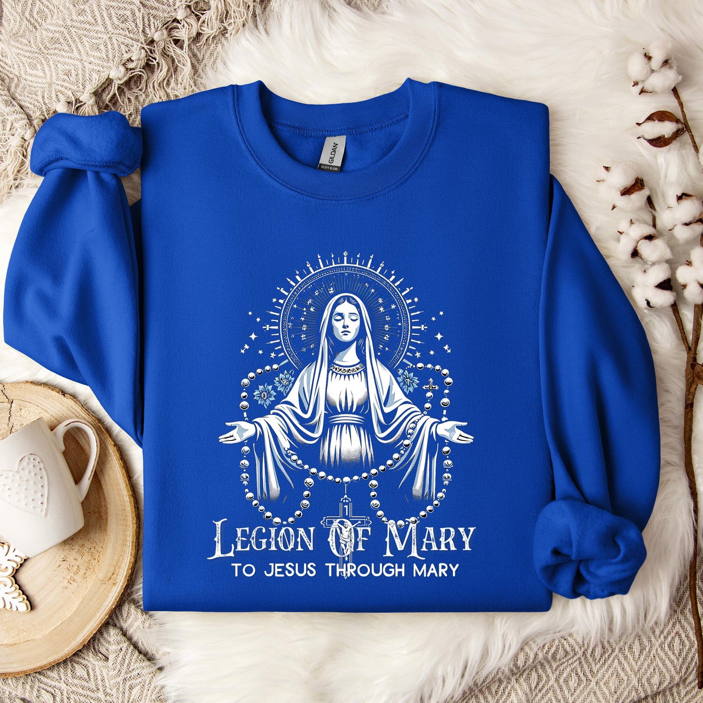 The Holy Virgin Mary 79 Sweatshirt