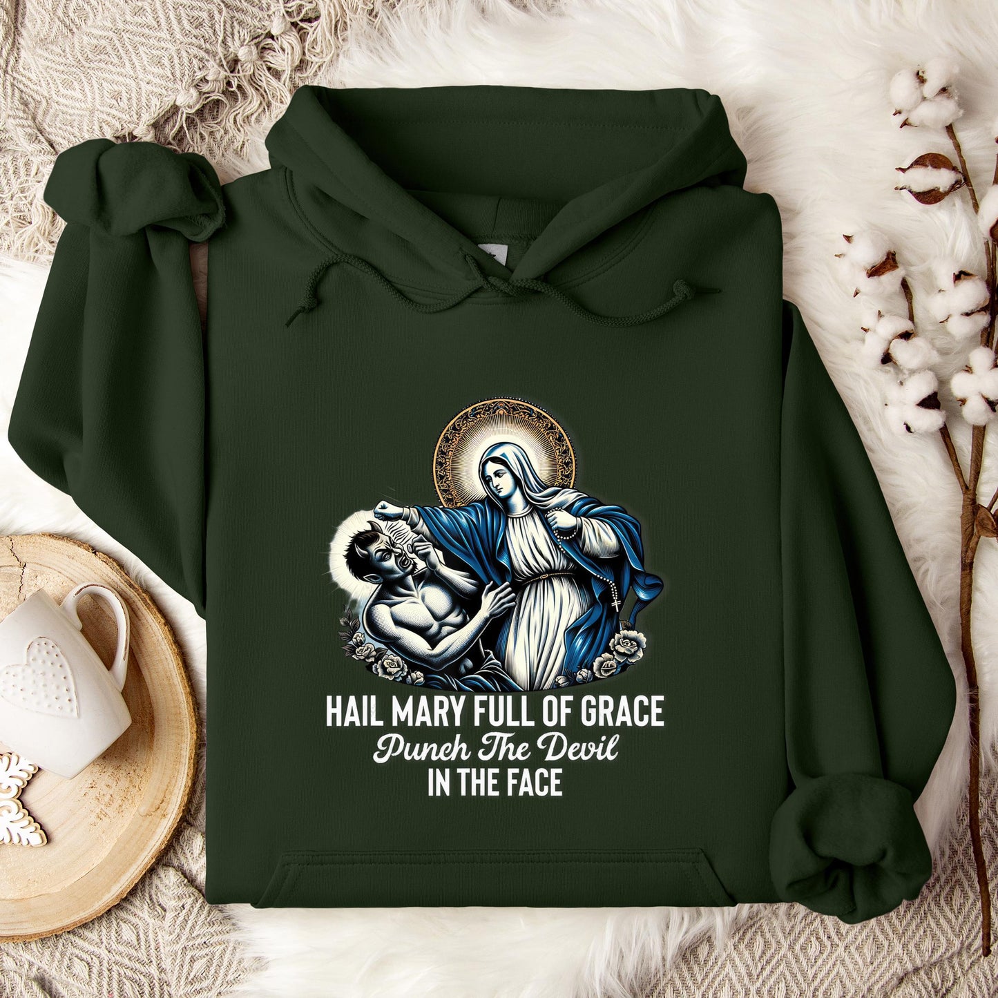 The Holy Virgin Mary 81 Hoodie