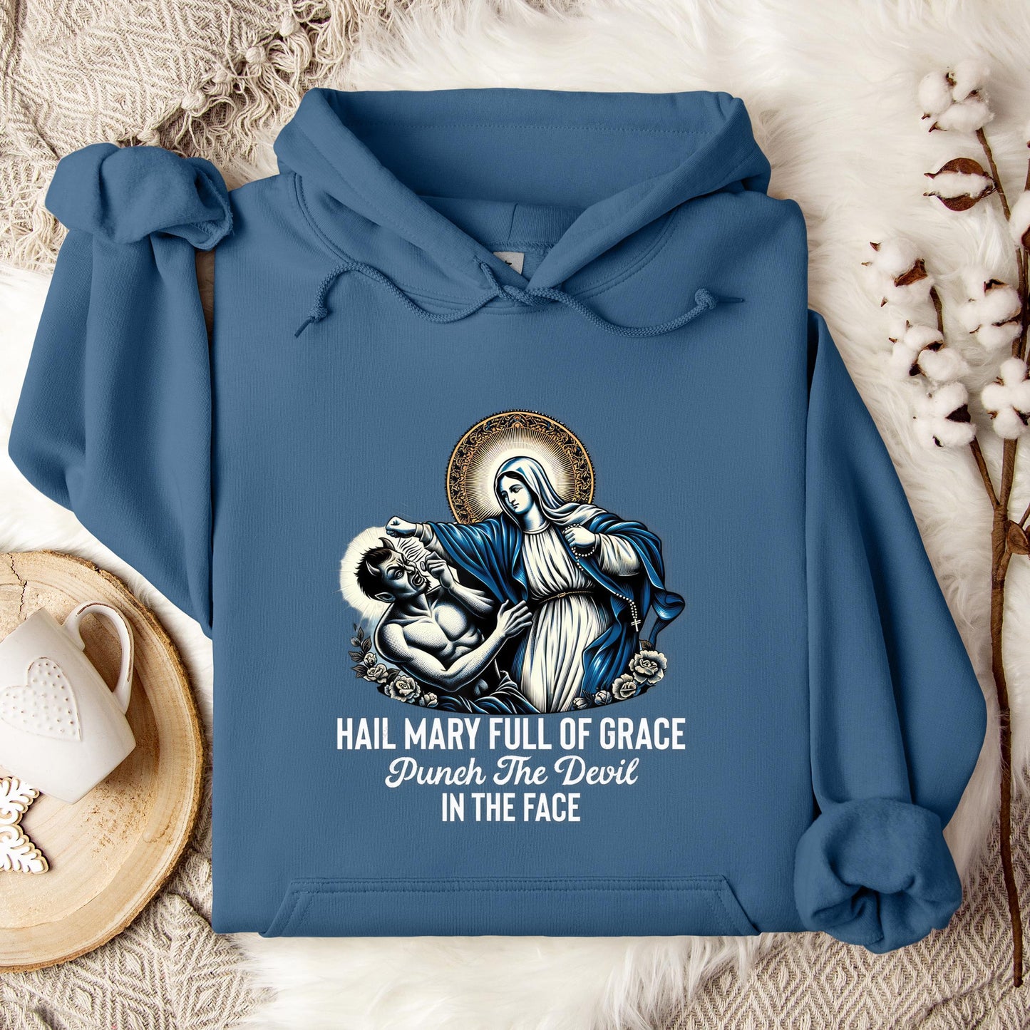 The Holy Virgin Mary 81 Hoodie