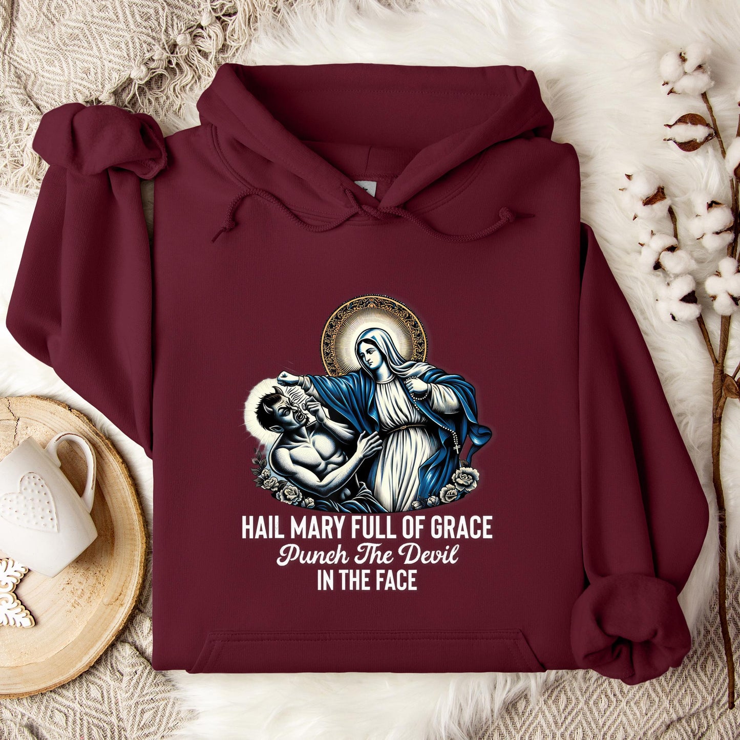 The Holy Virgin Mary 81 Hoodie
