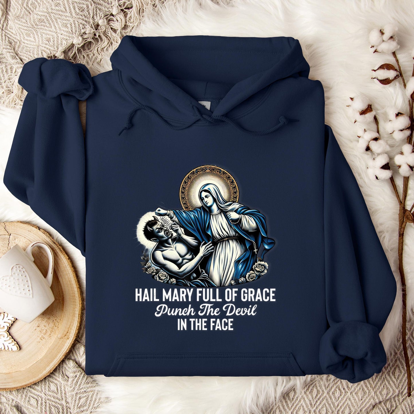 The Holy Virgin Mary 81 Hoodie