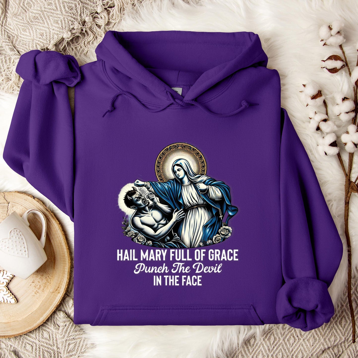 The Holy Virgin Mary 81 Hoodie
