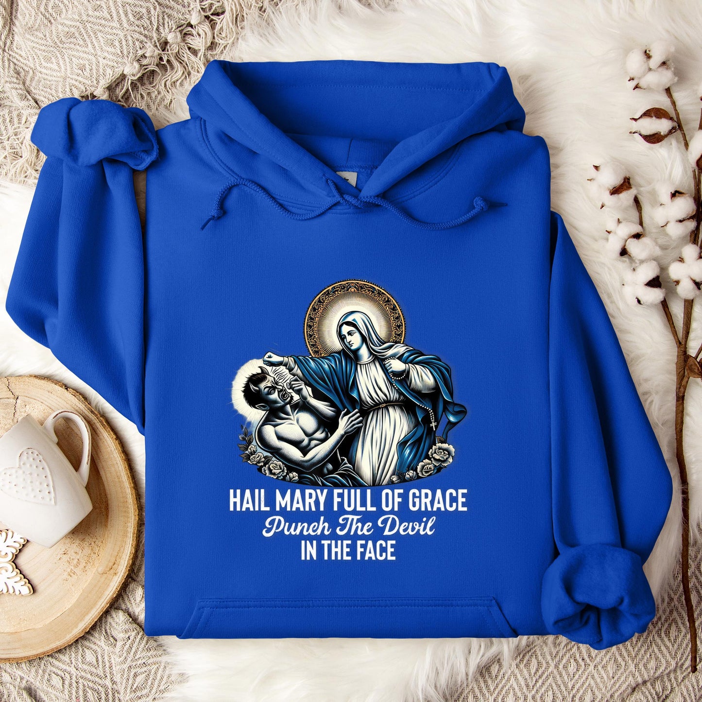 The Holy Virgin Mary 81 Hoodie