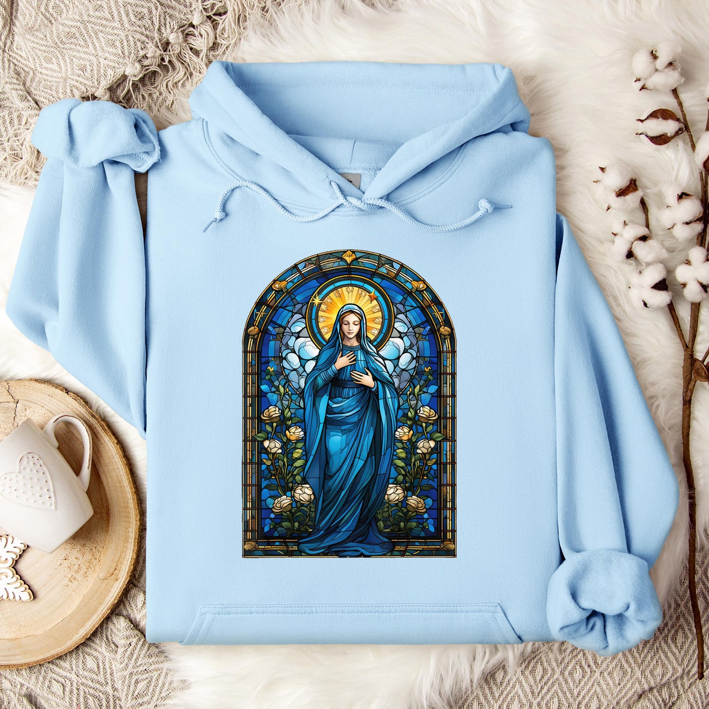 The Holy Virgin Mary 82 Hoodie