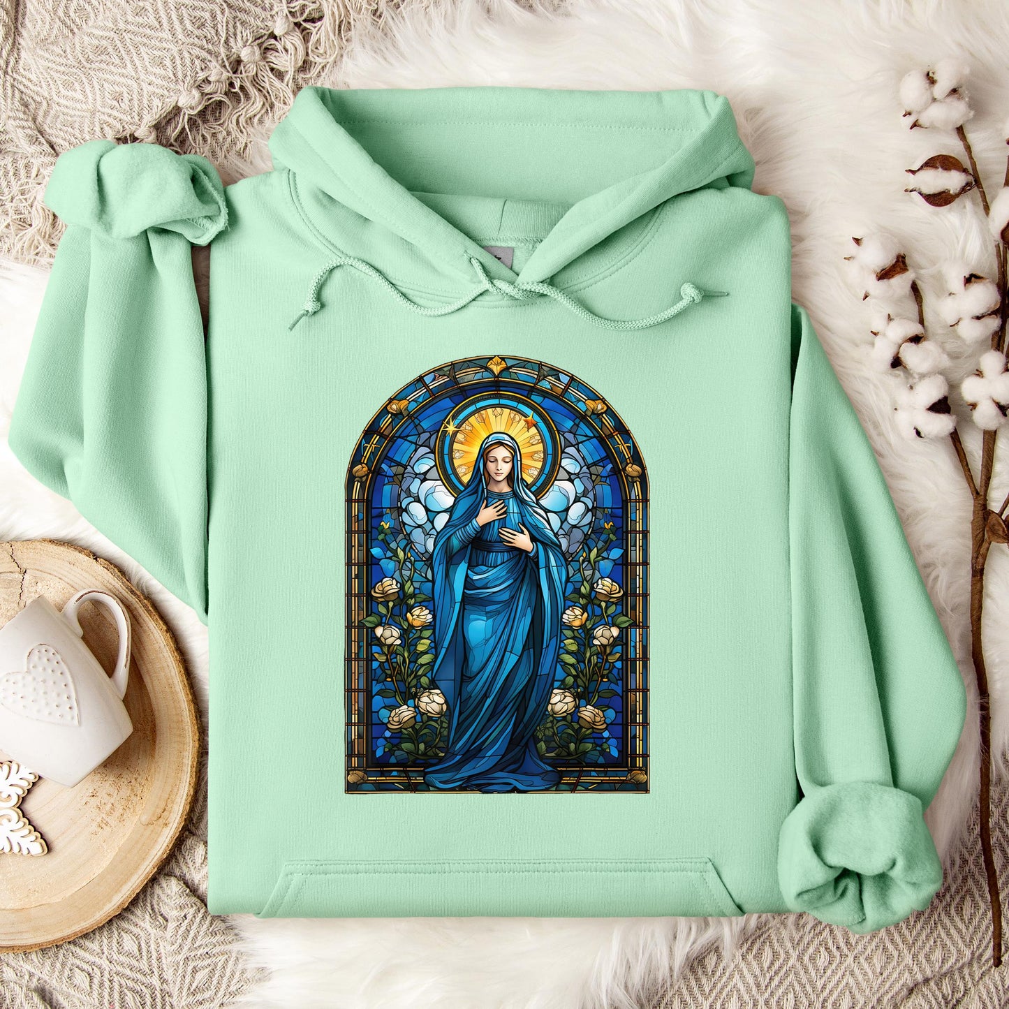 The Holy Virgin Mary 82 Hoodie