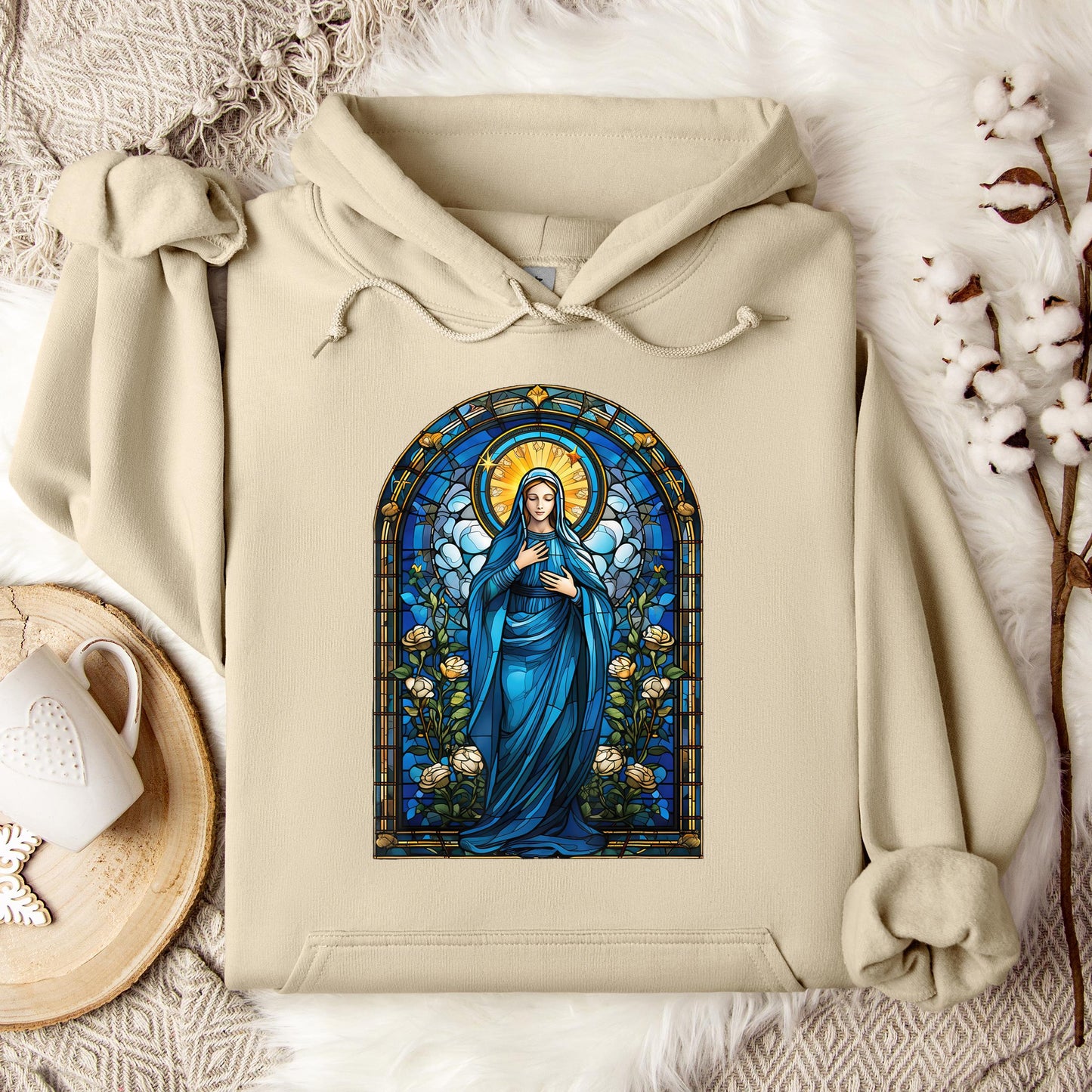 The Holy Virgin Mary 82 Hoodie