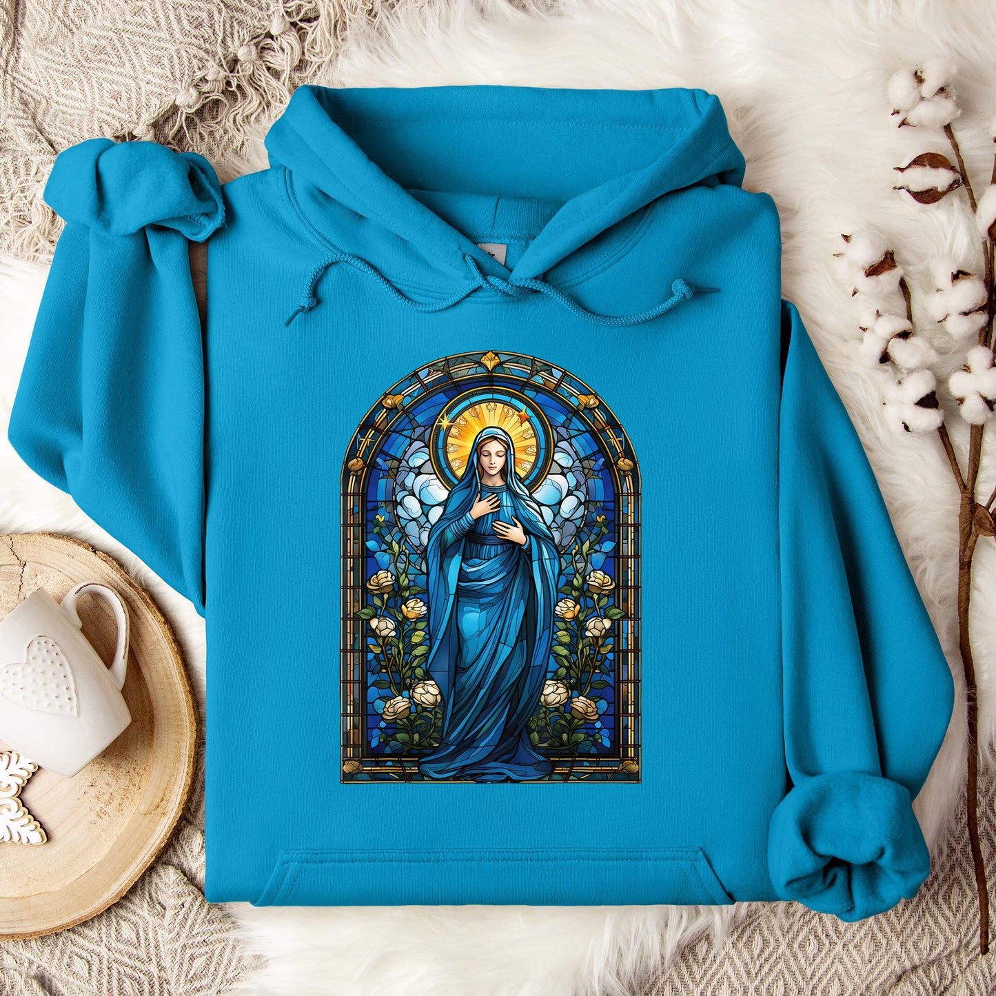 The Holy Virgin Mary 82 Hoodie