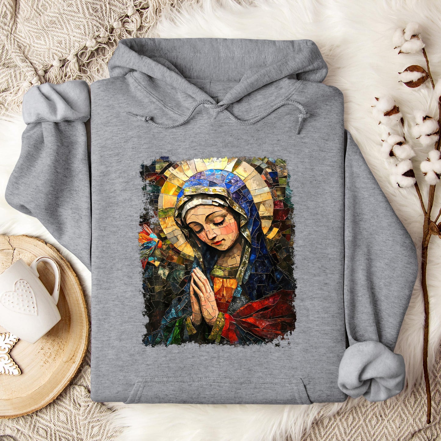 The Holy Virgin Mary 83 Hoodie