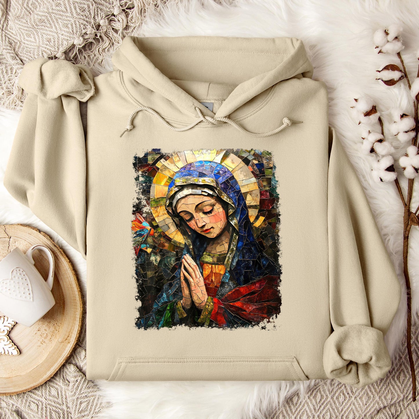 The Holy Virgin Mary 83 Hoodie