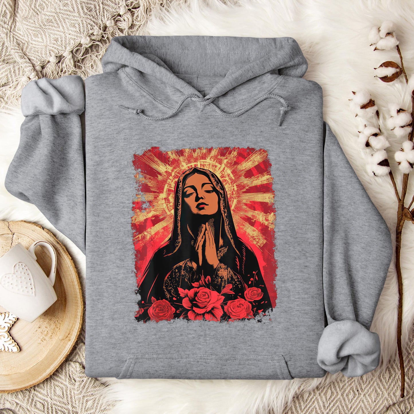 The Holy Virgin Mary 84 Hoodie