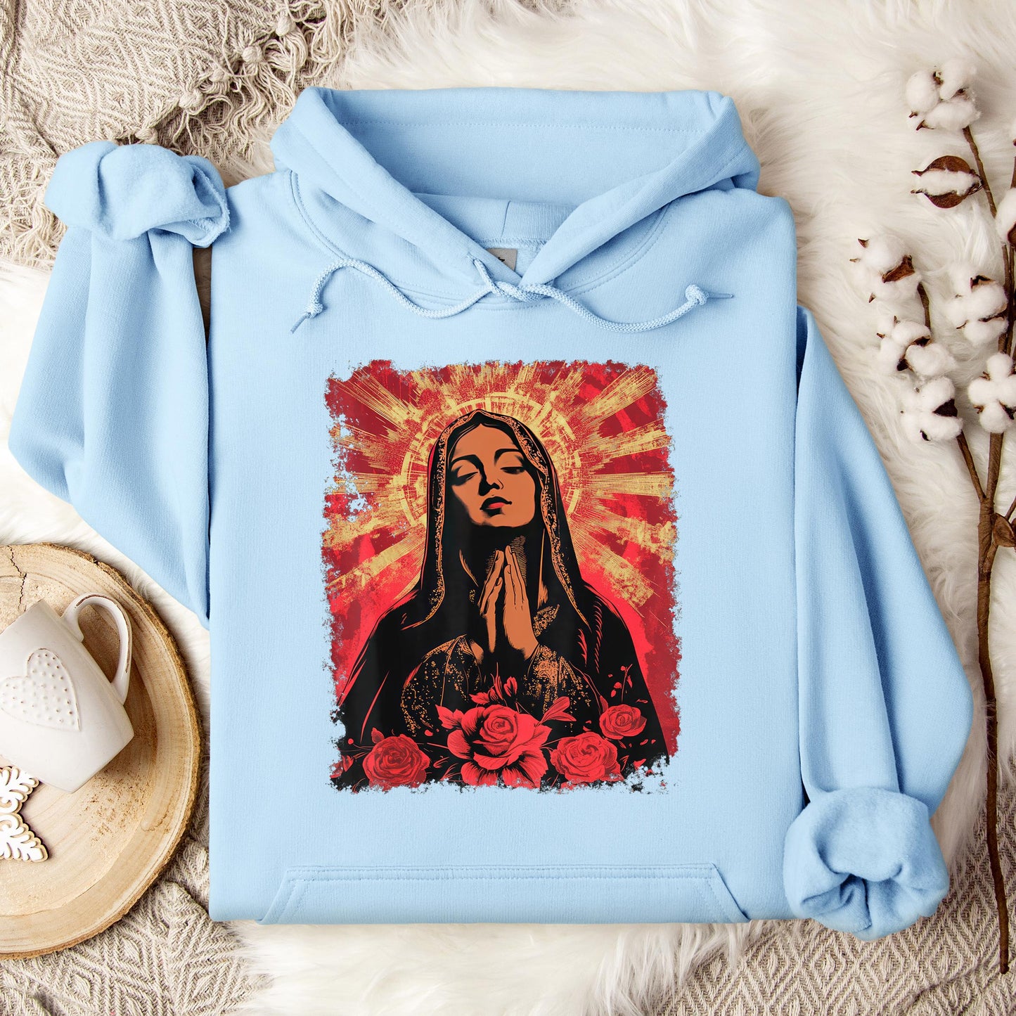 The Holy Virgin Mary 84 Hoodie
