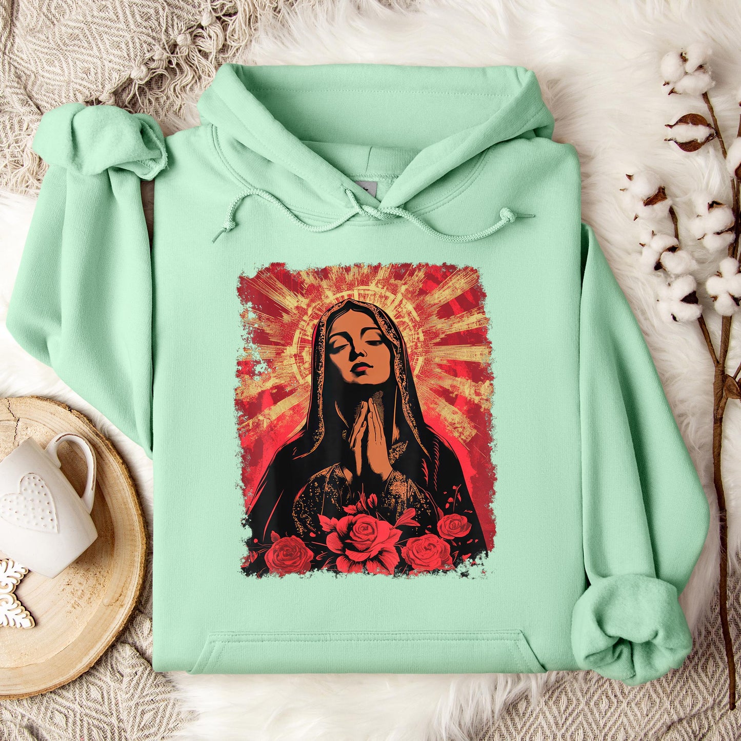 The Holy Virgin Mary 84 Hoodie
