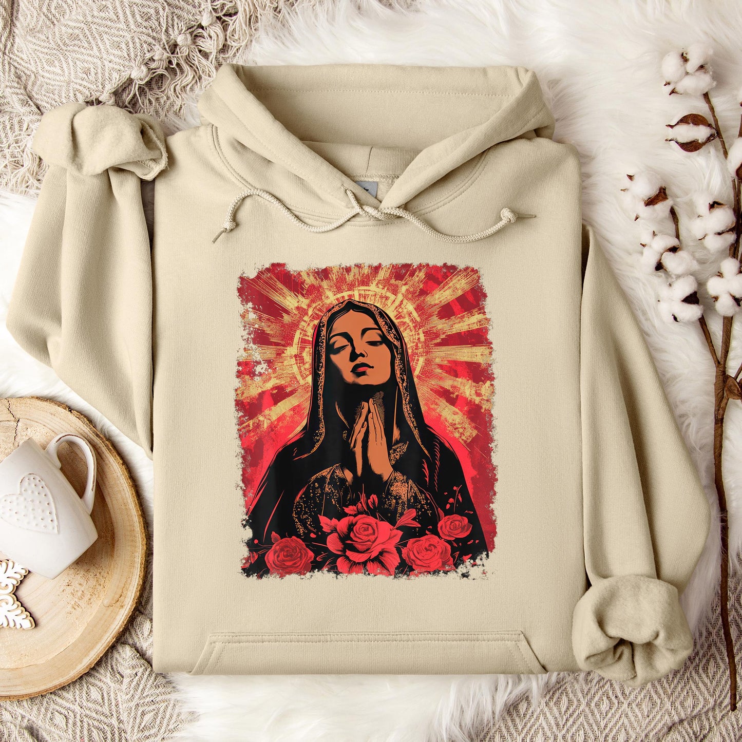 The Holy Virgin Mary 84 Hoodie