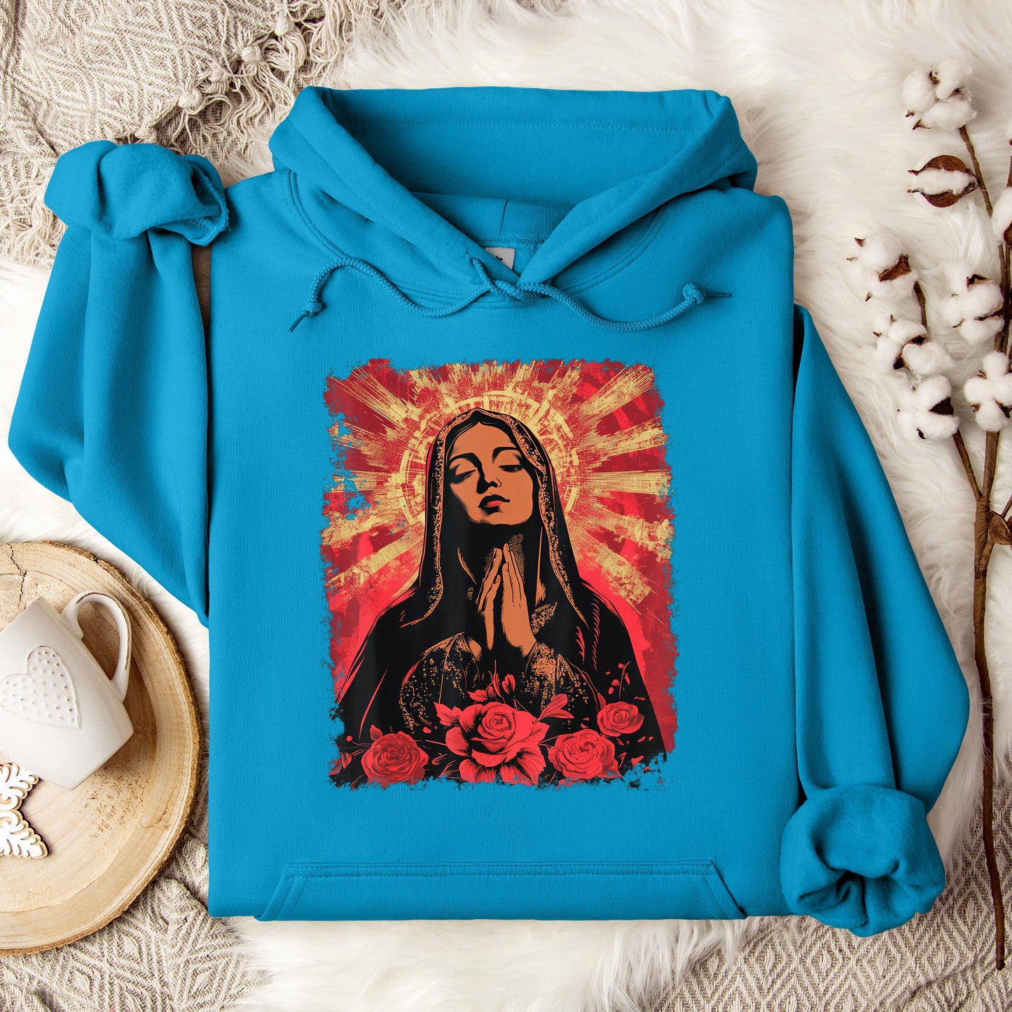The Holy Virgin Mary 84 Hoodie