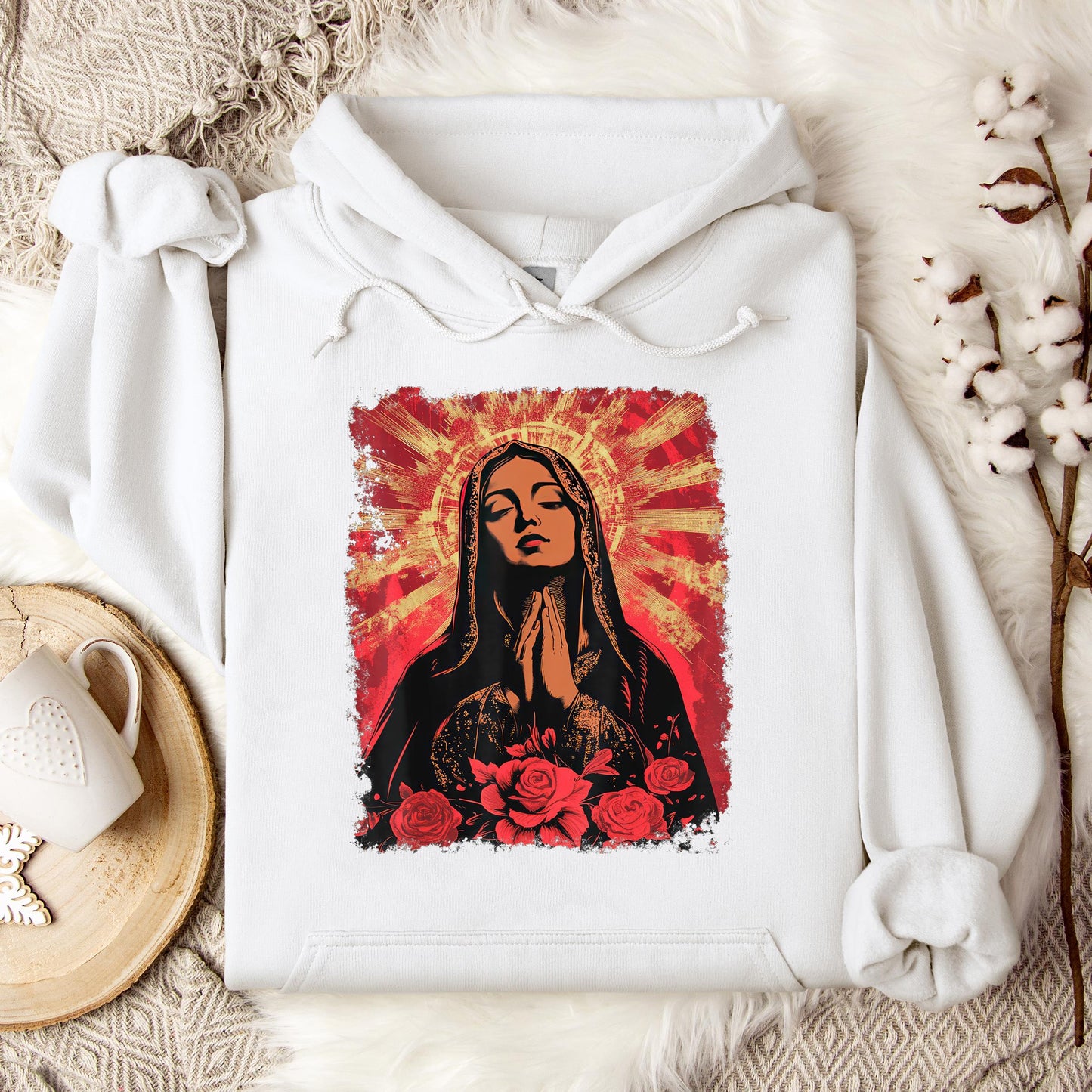 The Holy Virgin Mary 84 Hoodie