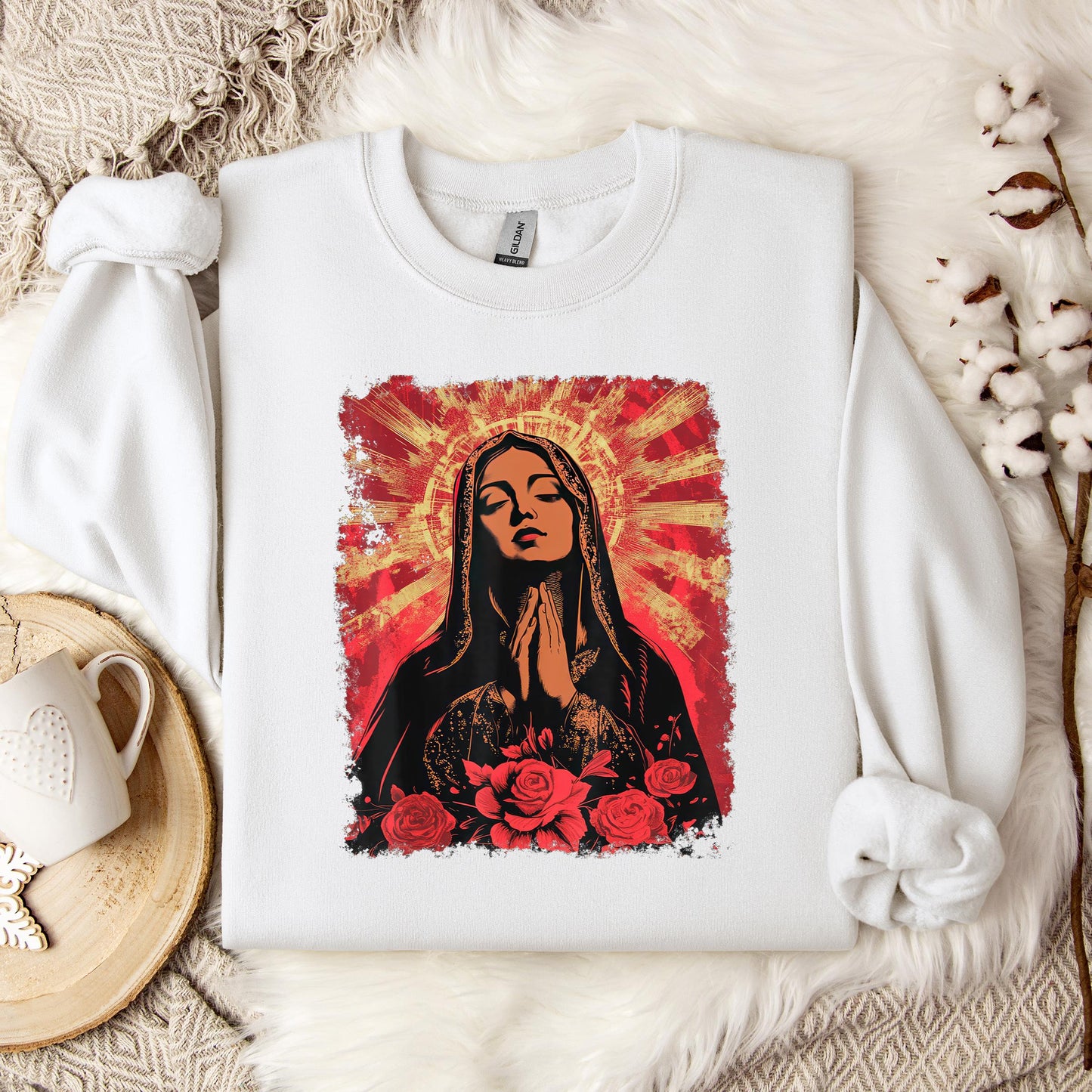 The Holy Virgin Mary 84 Sweatshirt
