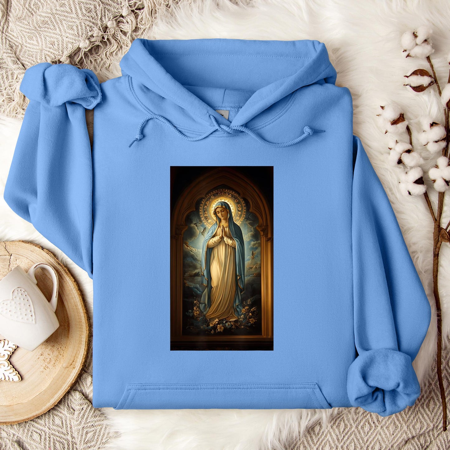 The Holy Virgin Mary 85 Hoodie