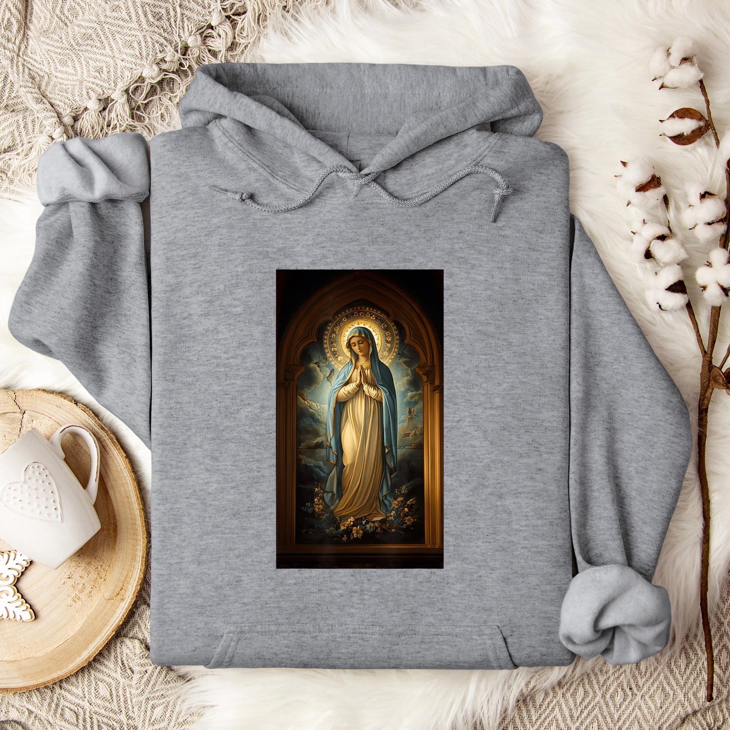 The Holy Virgin Mary 85 Hoodie