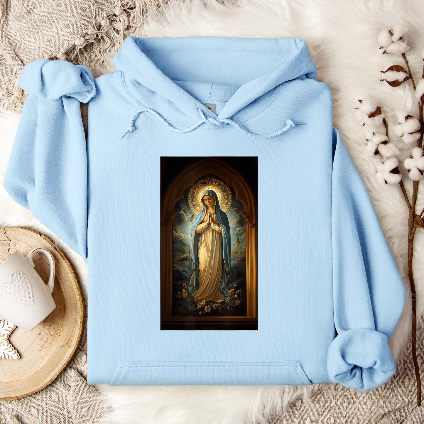 The Holy Virgin Mary 85 Hoodie