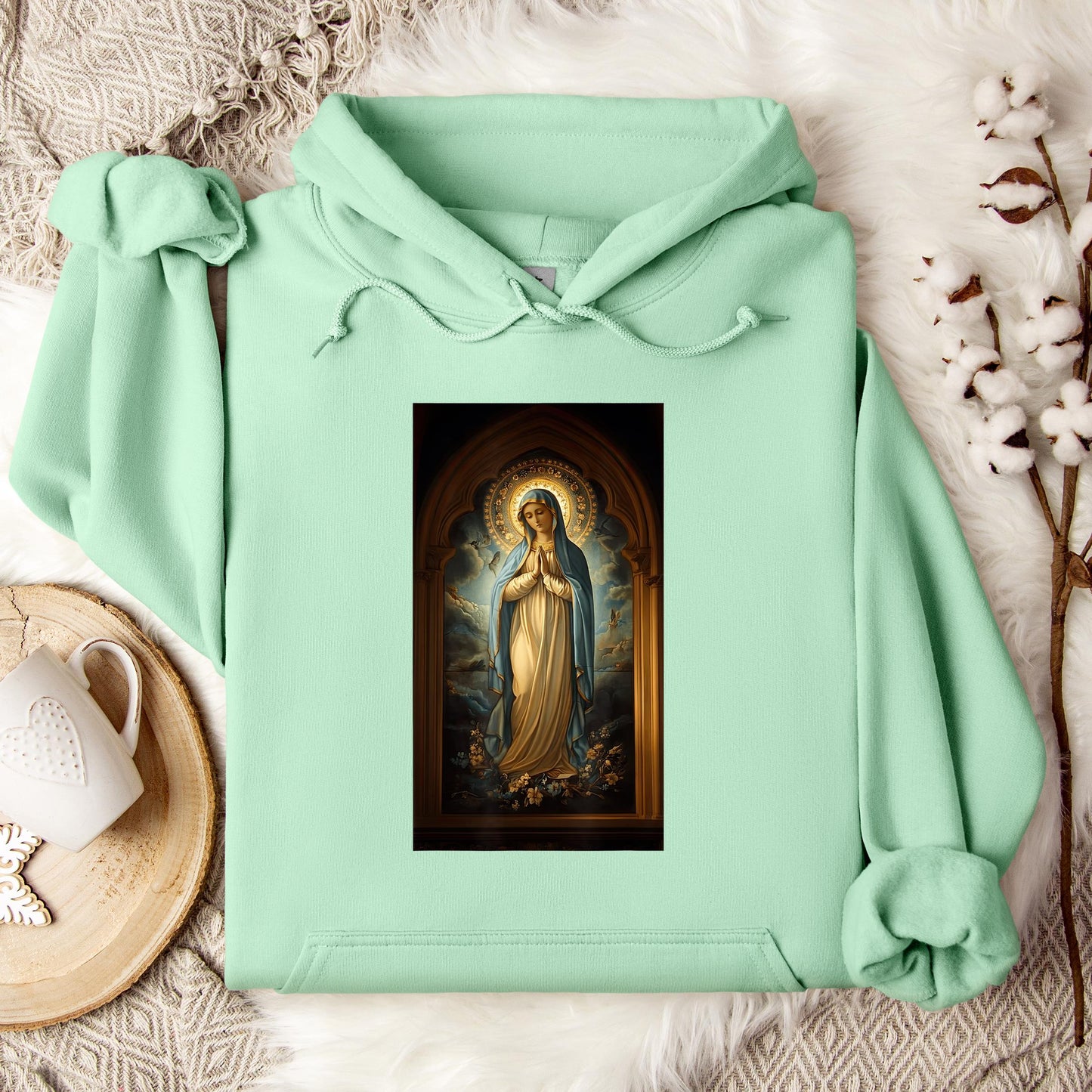 The Holy Virgin Mary 85 Hoodie