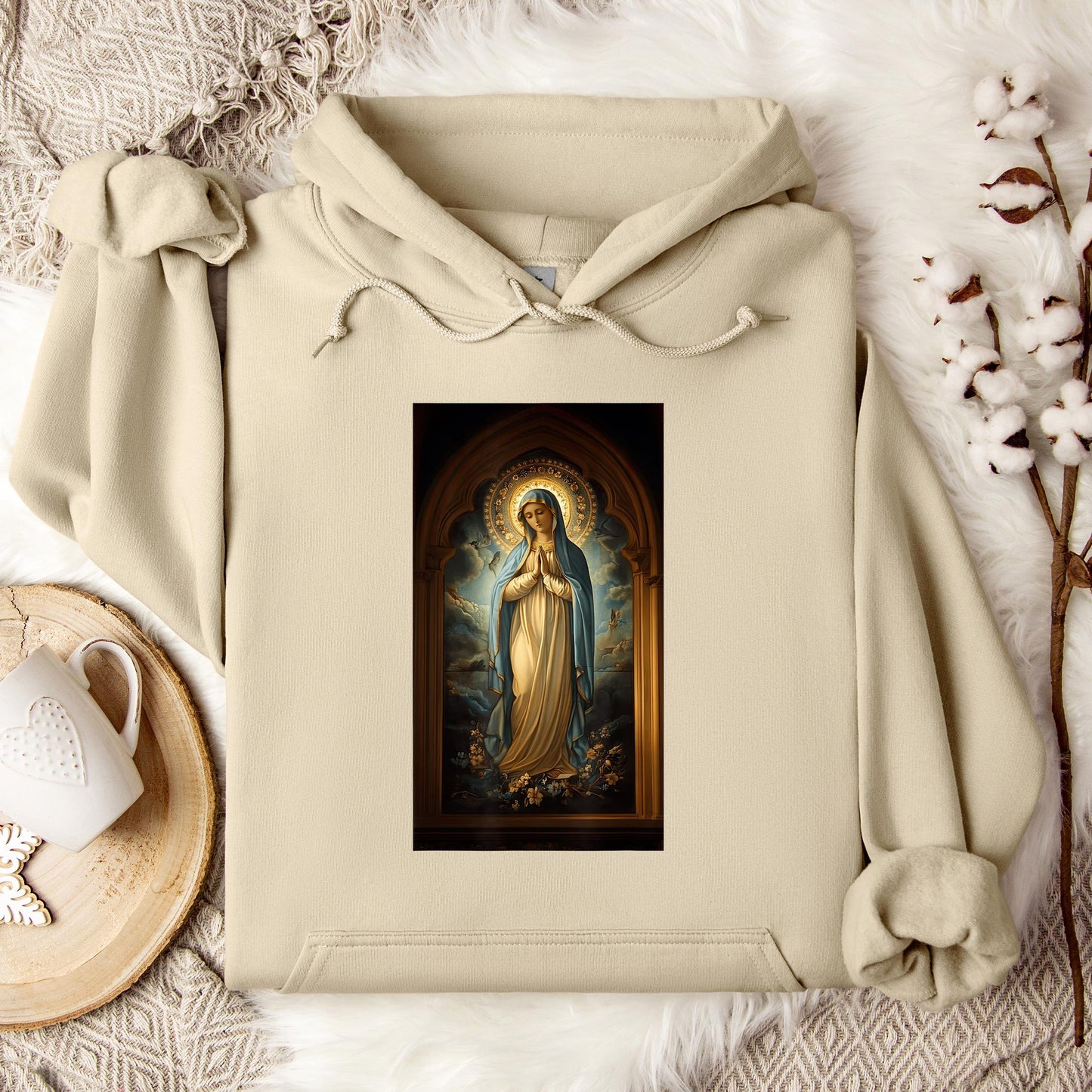 The Holy Virgin Mary 85 Hoodie
