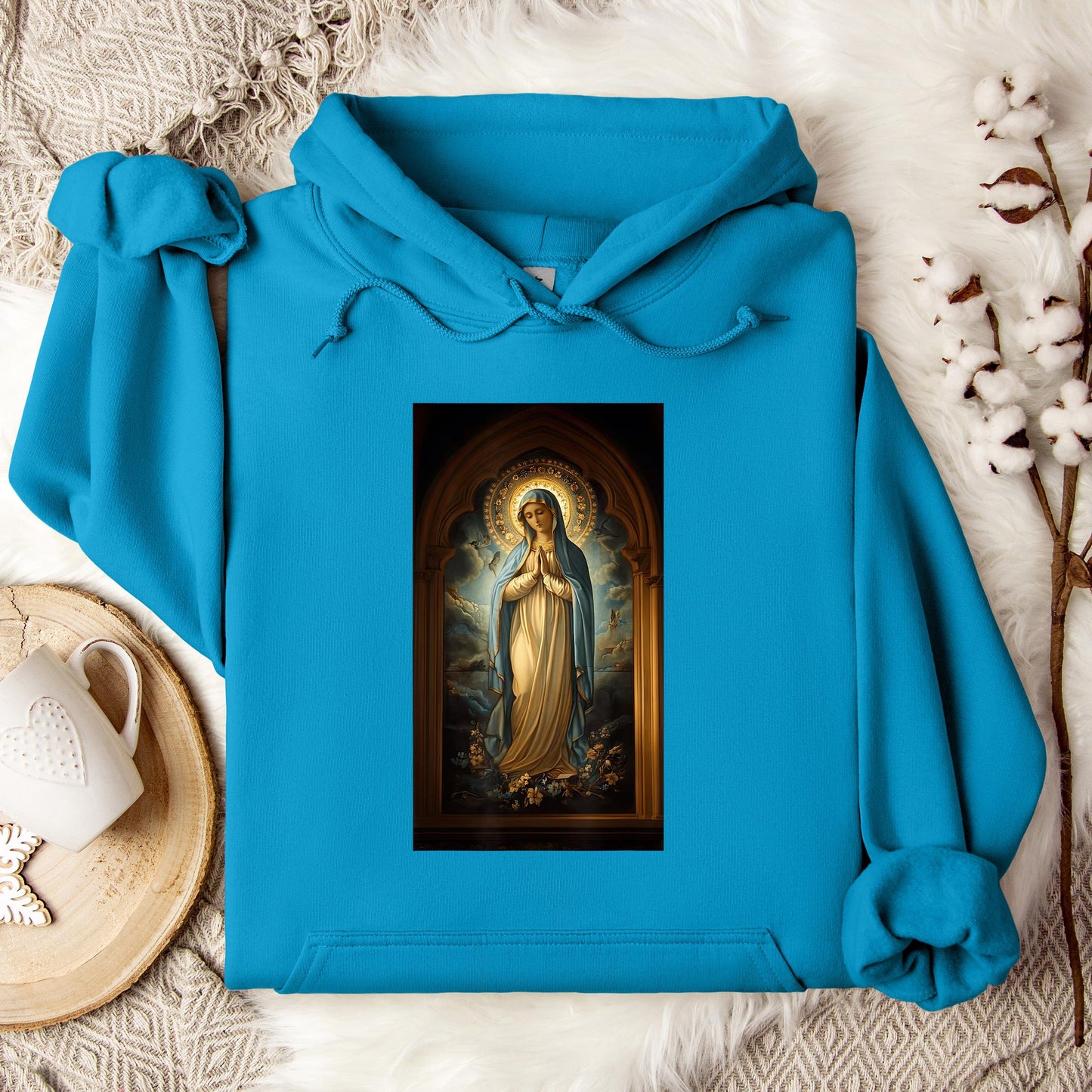The Holy Virgin Mary 85 Hoodie