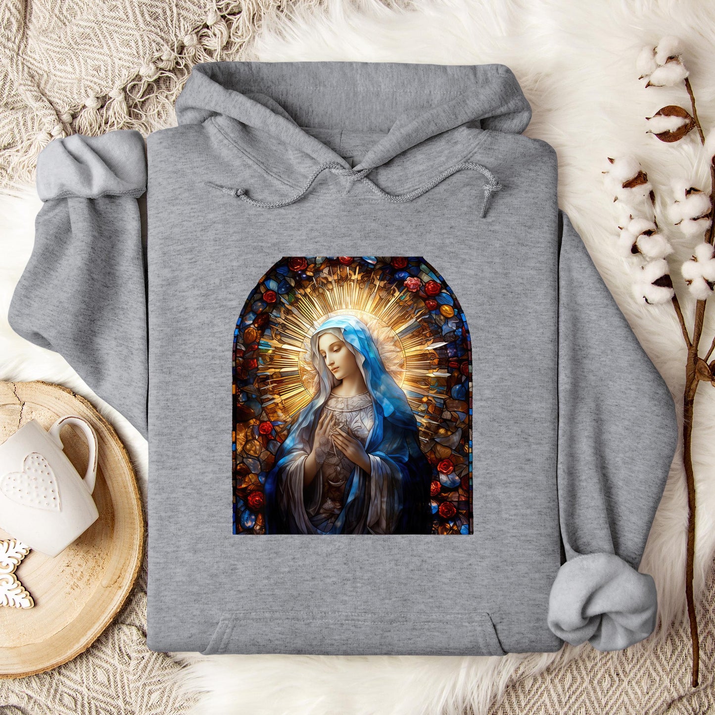 The Holy Virgin Mary 86 Hoodie