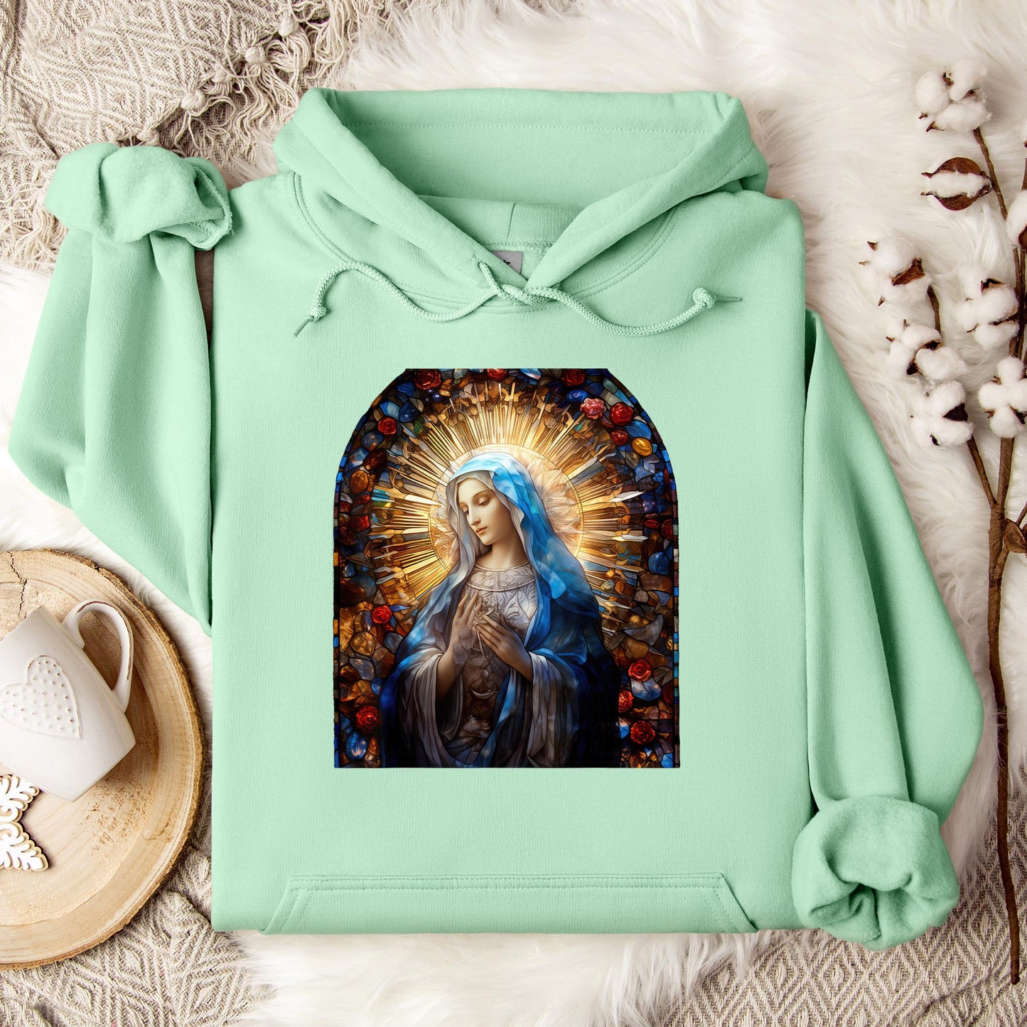 The Holy Virgin Mary 86 Hoodie
