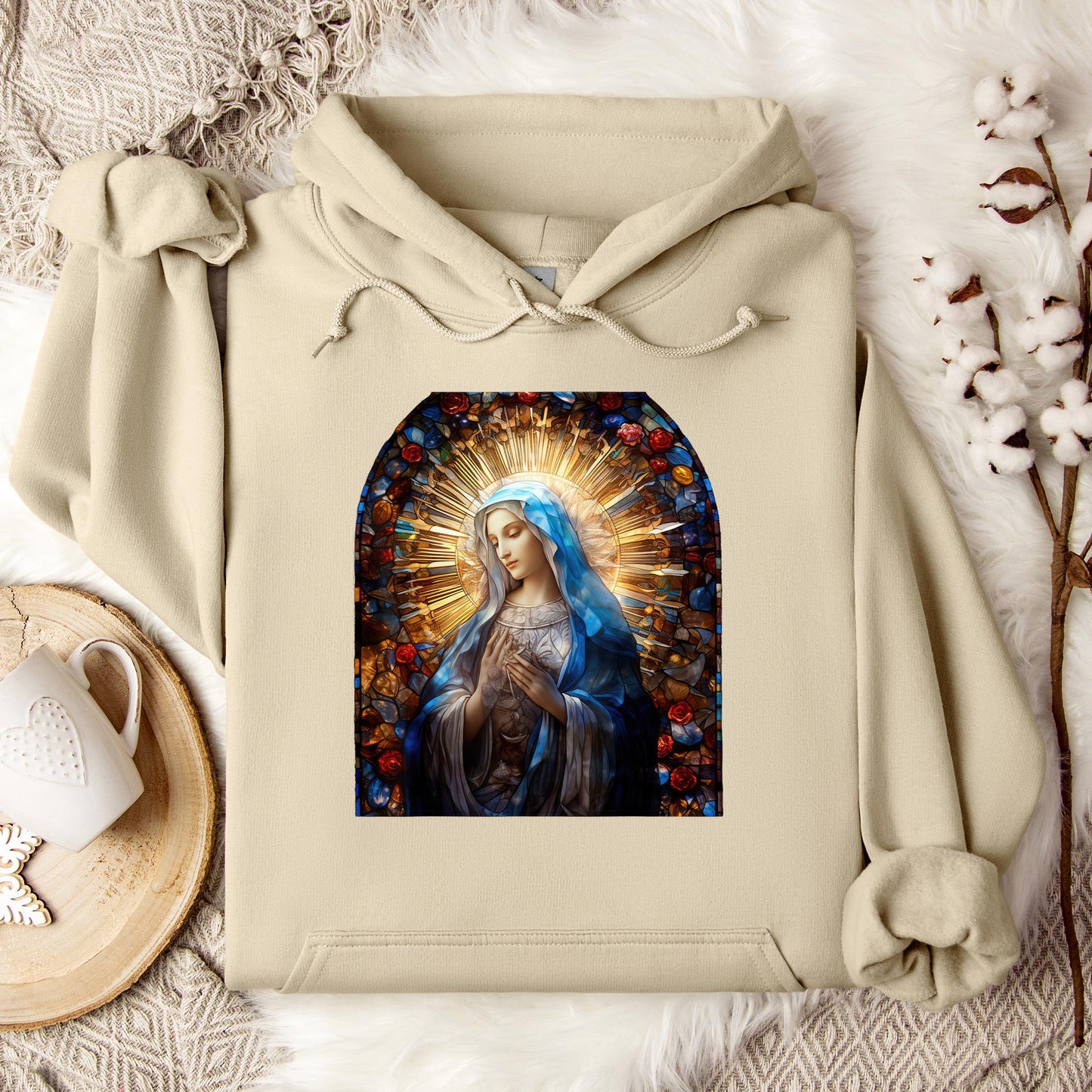The Holy Virgin Mary 86 Hoodie