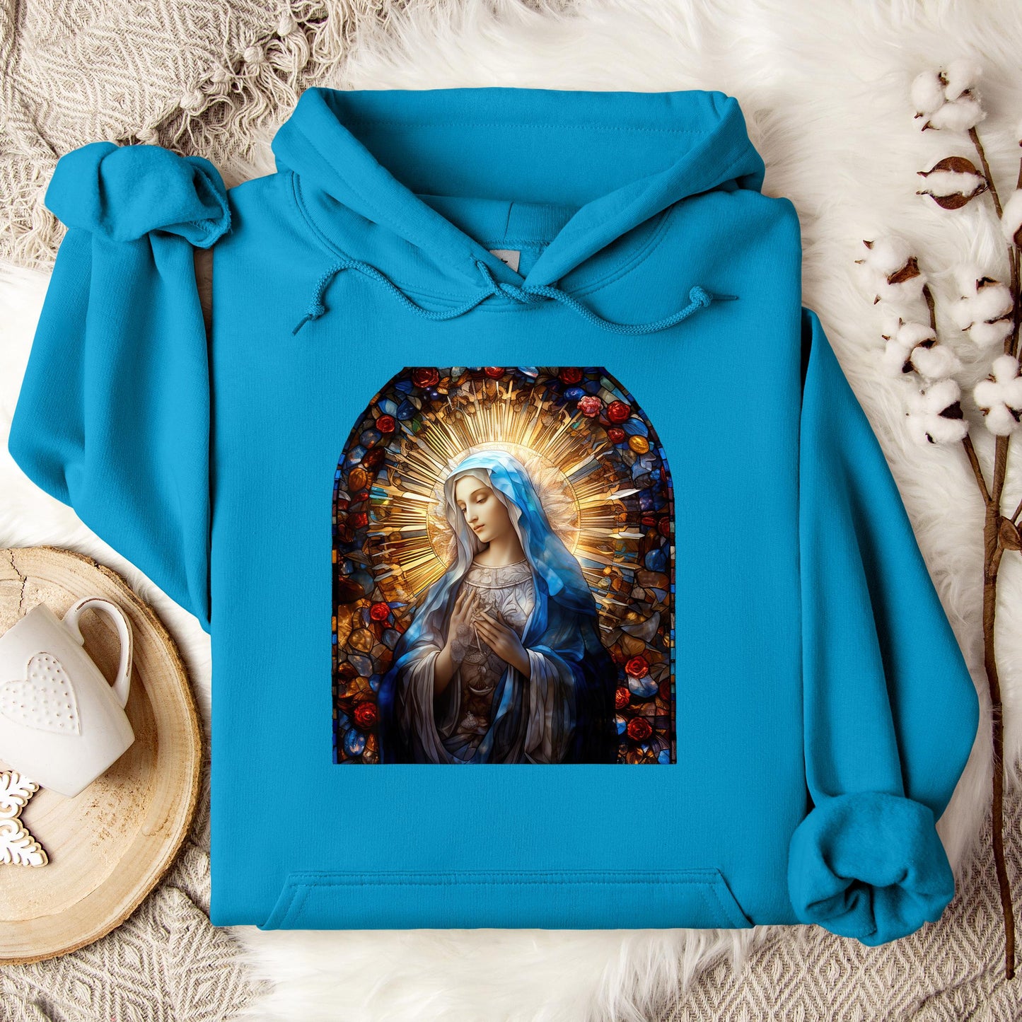 The Holy Virgin Mary 86 Hoodie