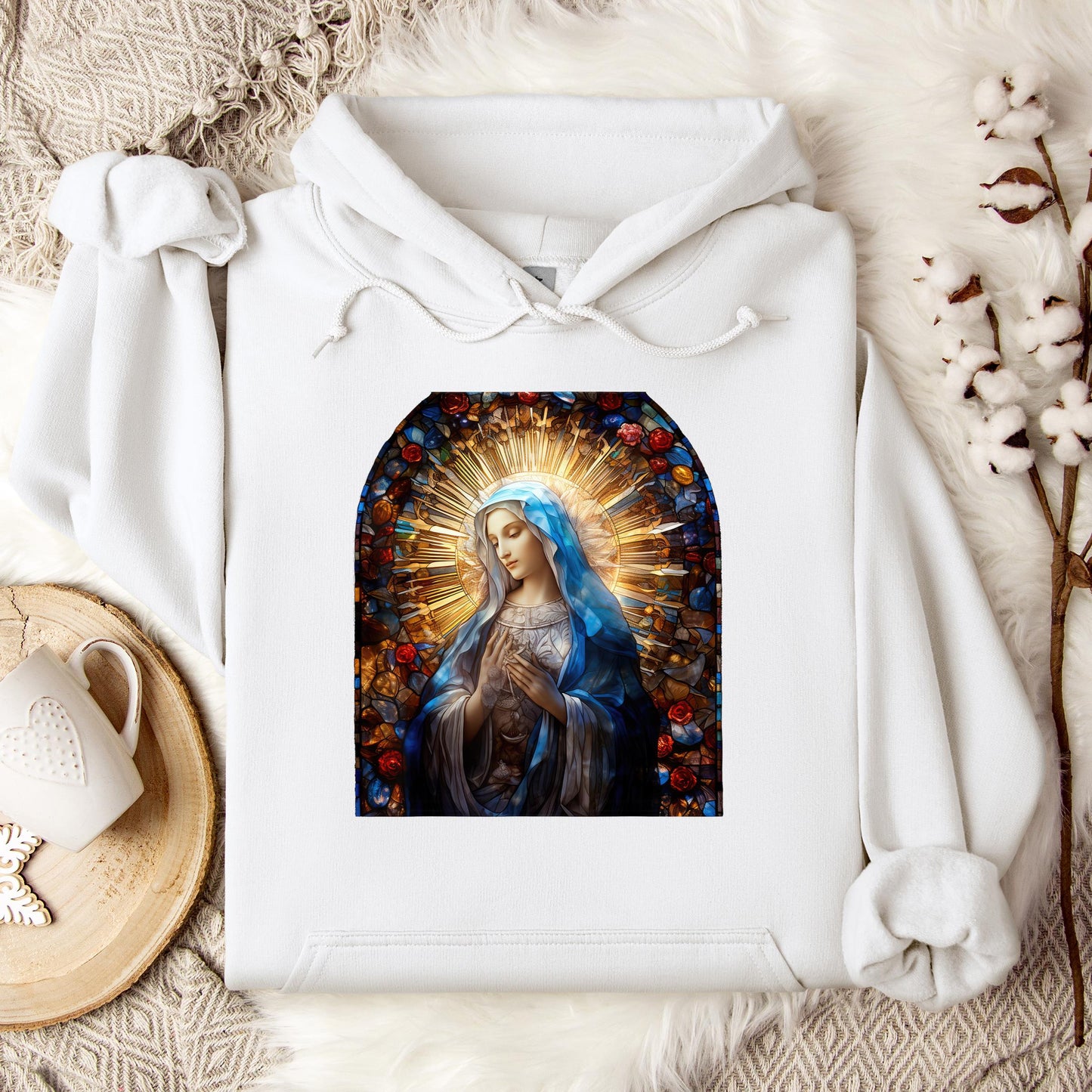 The Holy Virgin Mary 86 Hoodie