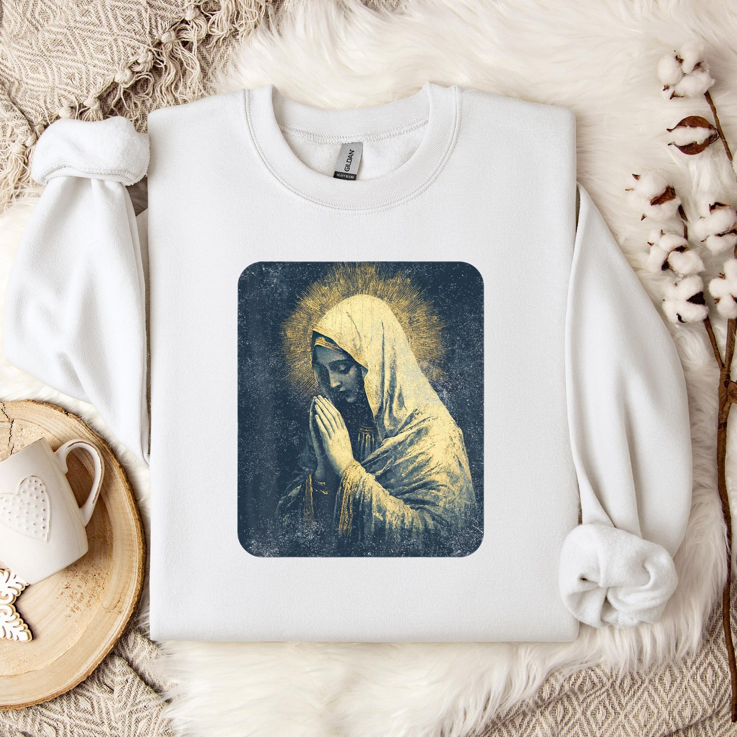 The Holy Virgin Mary 87 Sweatshirt