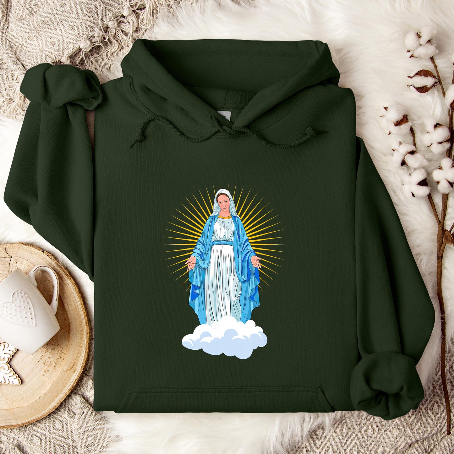 The Holy Virgin Mary 88 Hoodie